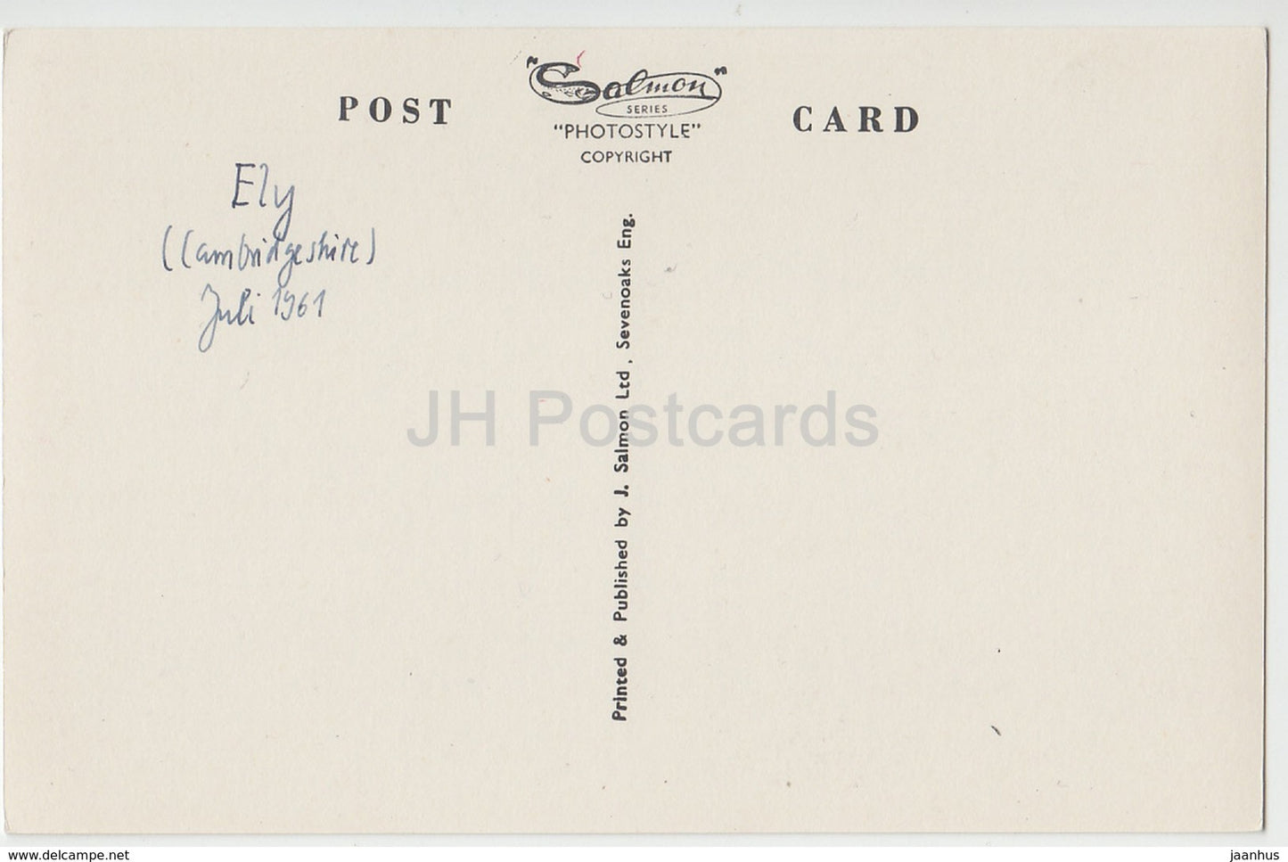 Ely Cathedral - The Lantern Tower - 12505 - 1961 - United Kingdom - England - used