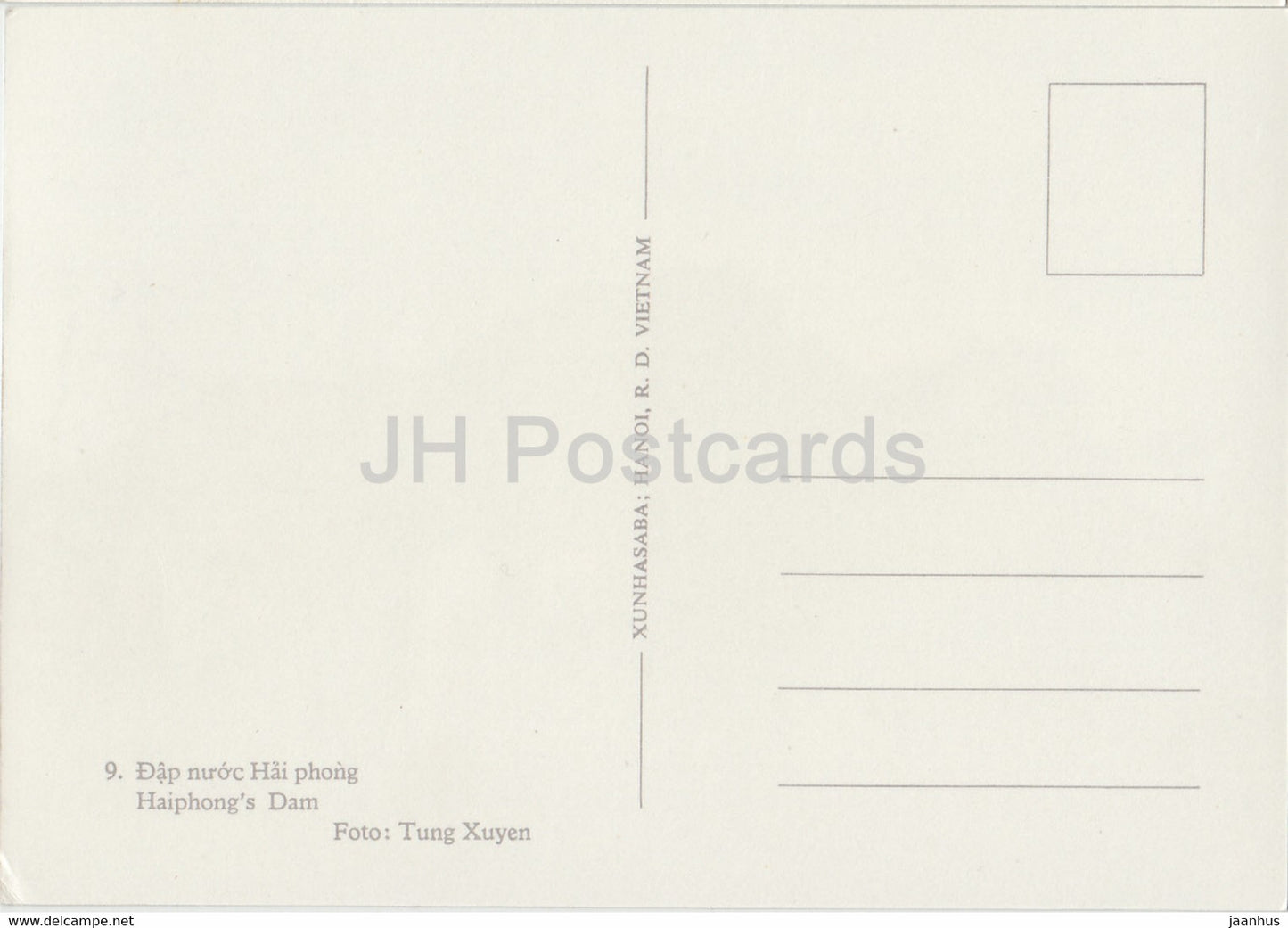 Some Aspects of Vietnam - Haiphong's Dam - Vietnam - unused