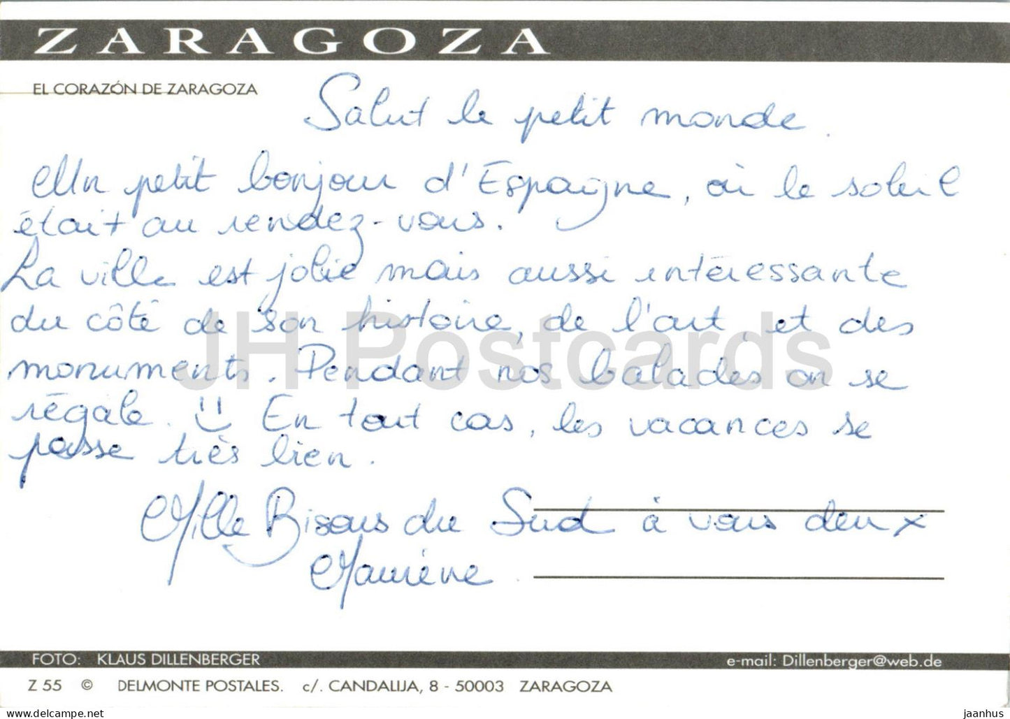 Zaragoza - El Corazon de Zaragoza - Z 55 - Spanien - gebraucht