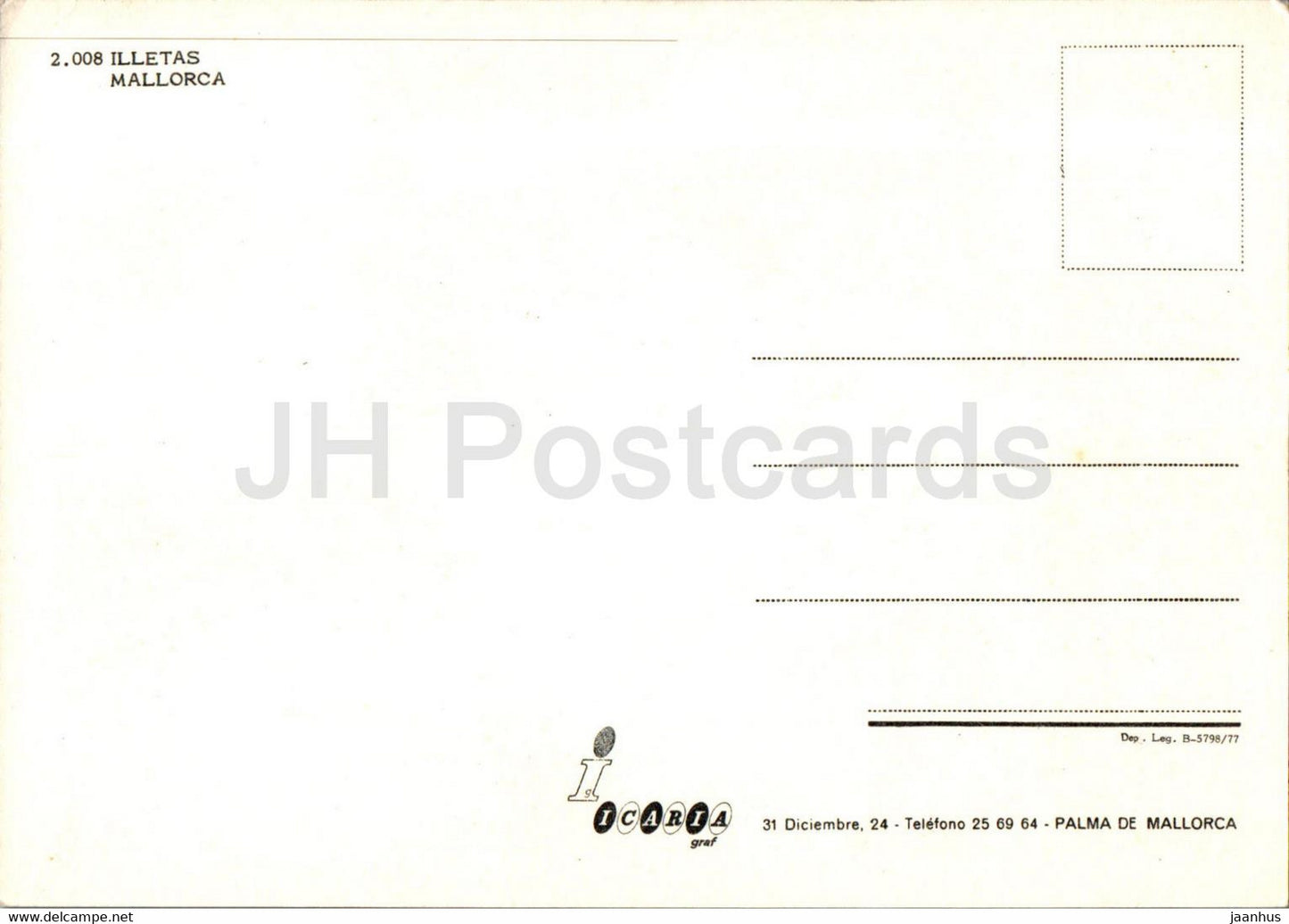 Illetas - Mallorca - multiview - 2008 - Spain - unused