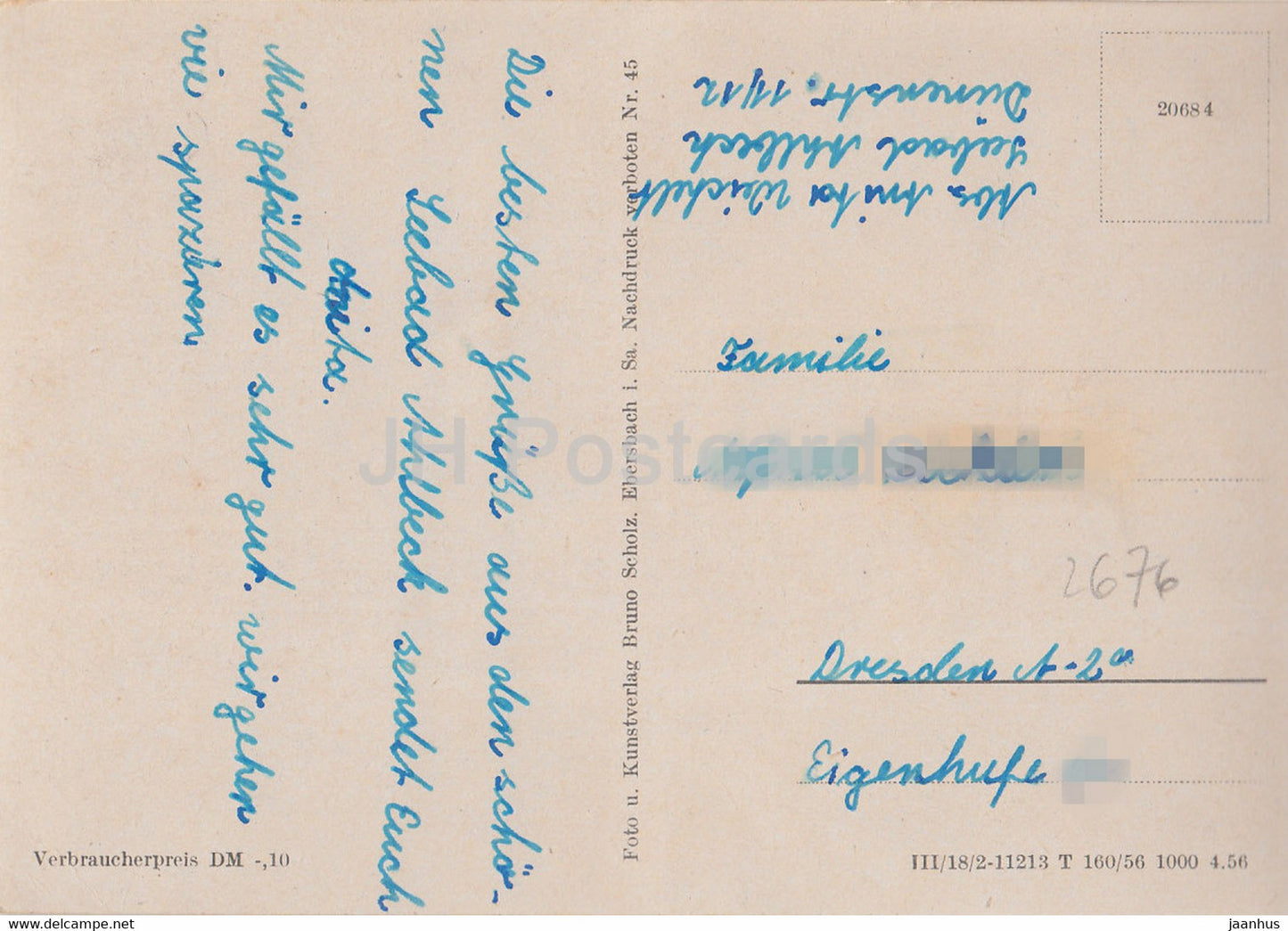 Ostseebad Ahlbeck - Dunenstrasse - Allemagne DDR - occasion