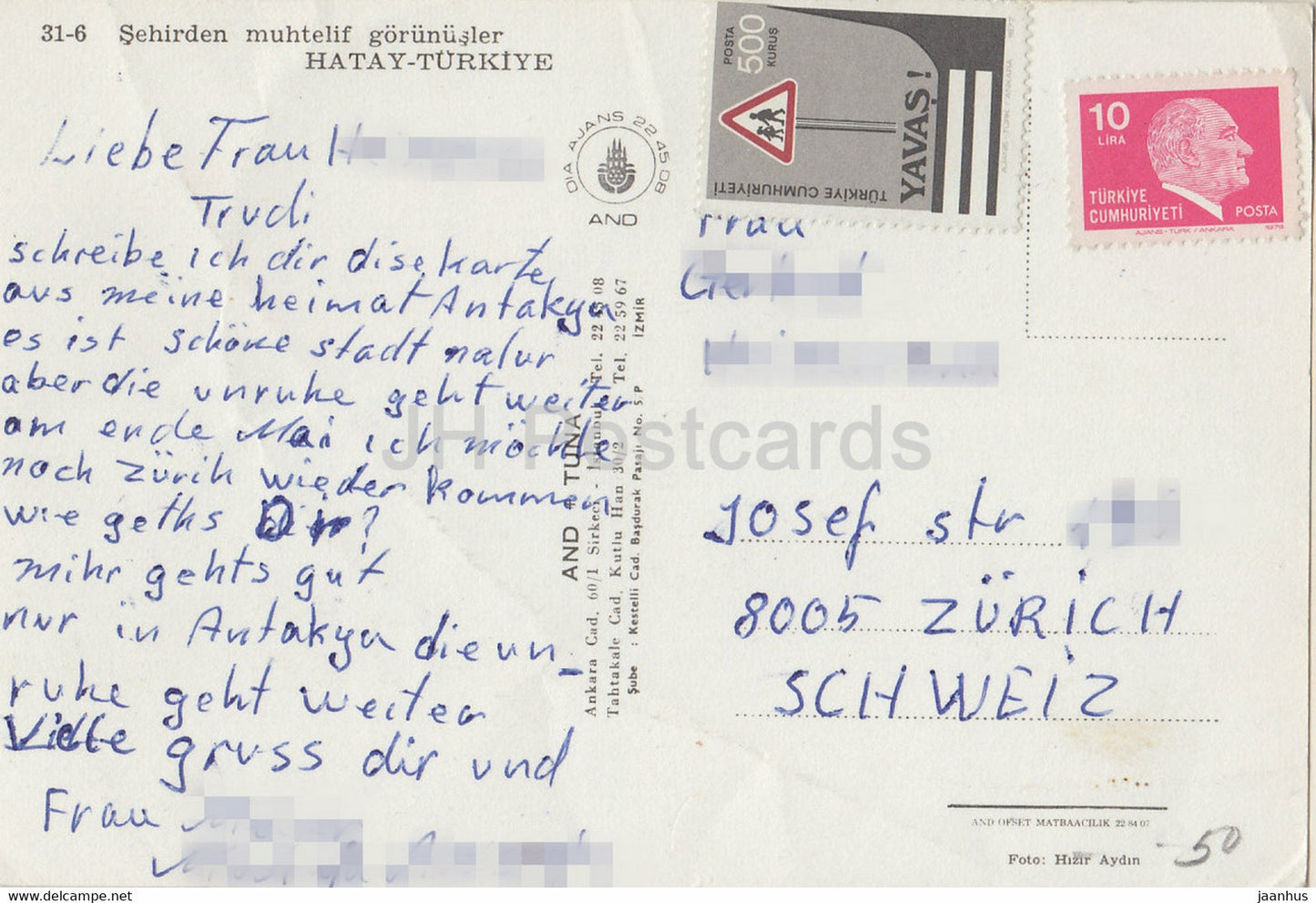 Hatay - monument - piscine - multiview - Turquie - occasion