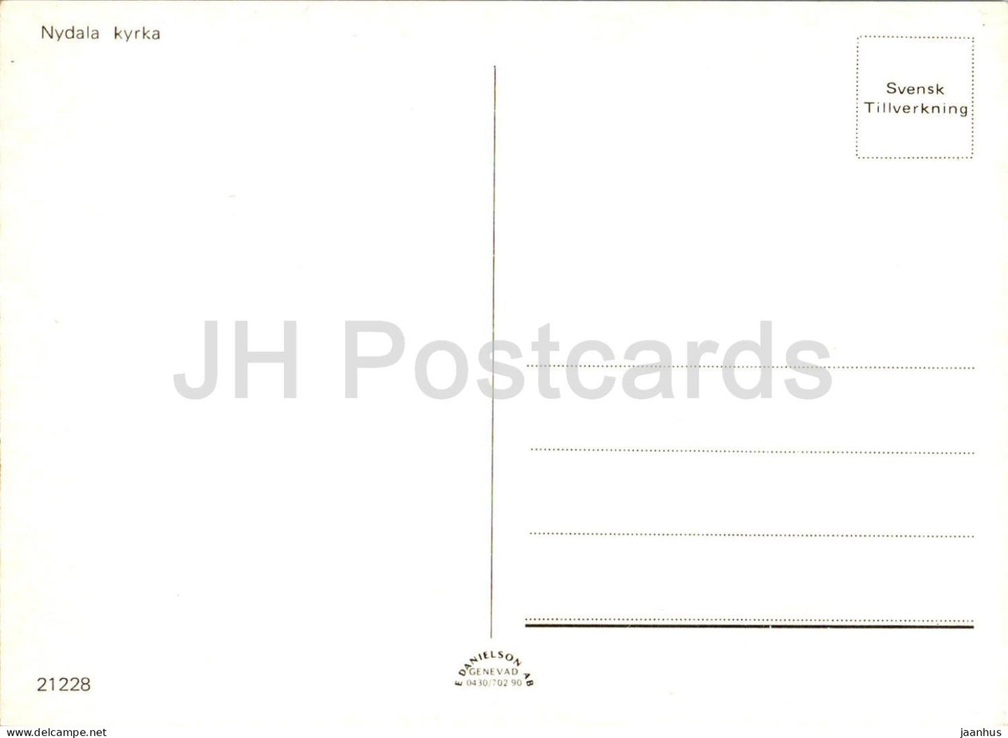 Nydala Kyrka - church - multiview - 21228 - Sweden - unused