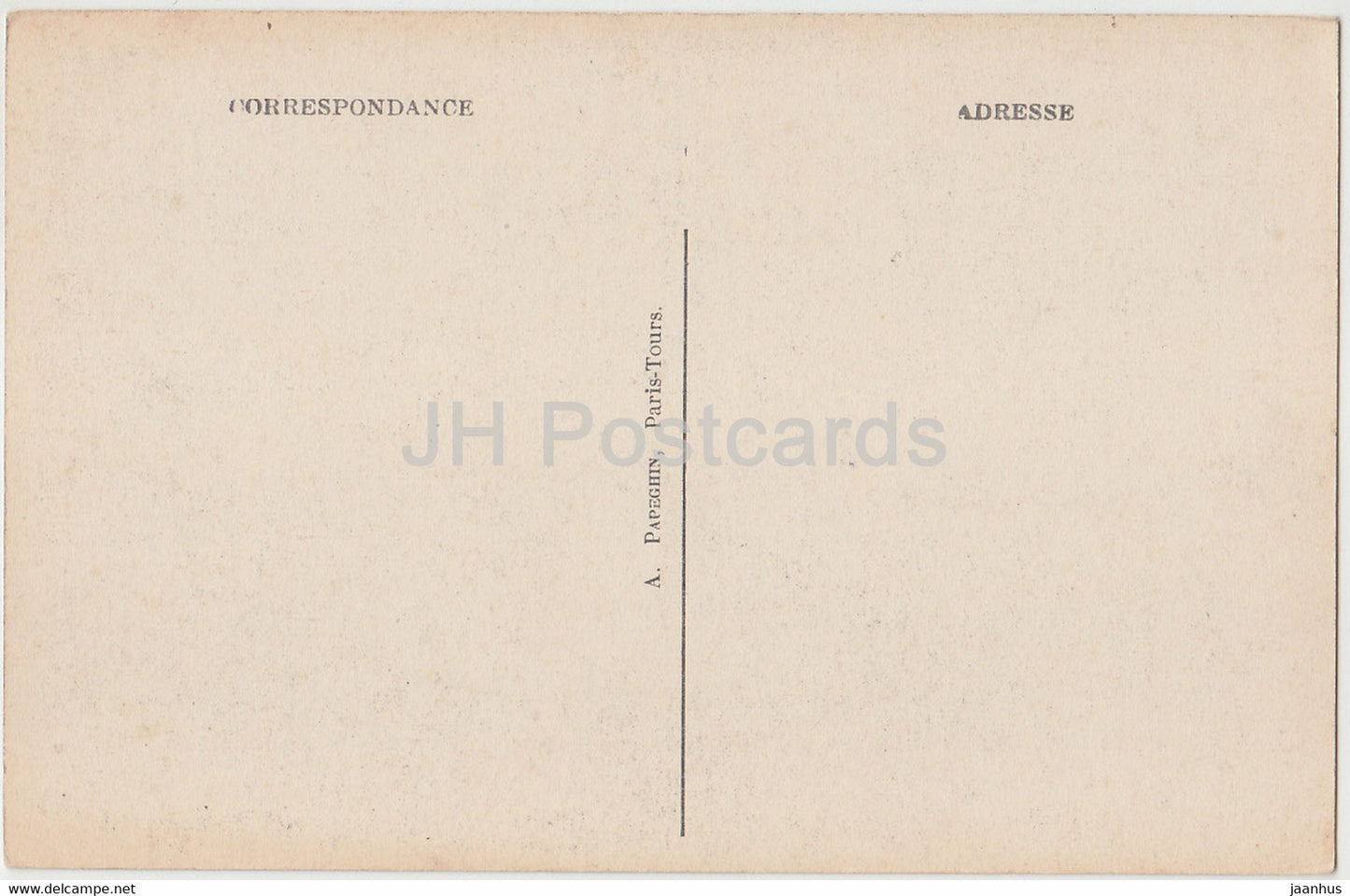 Tours - Cloître de la Psalette - Porte d'entrée de l'Escalier - carte postale ancienne - France - inutilisée