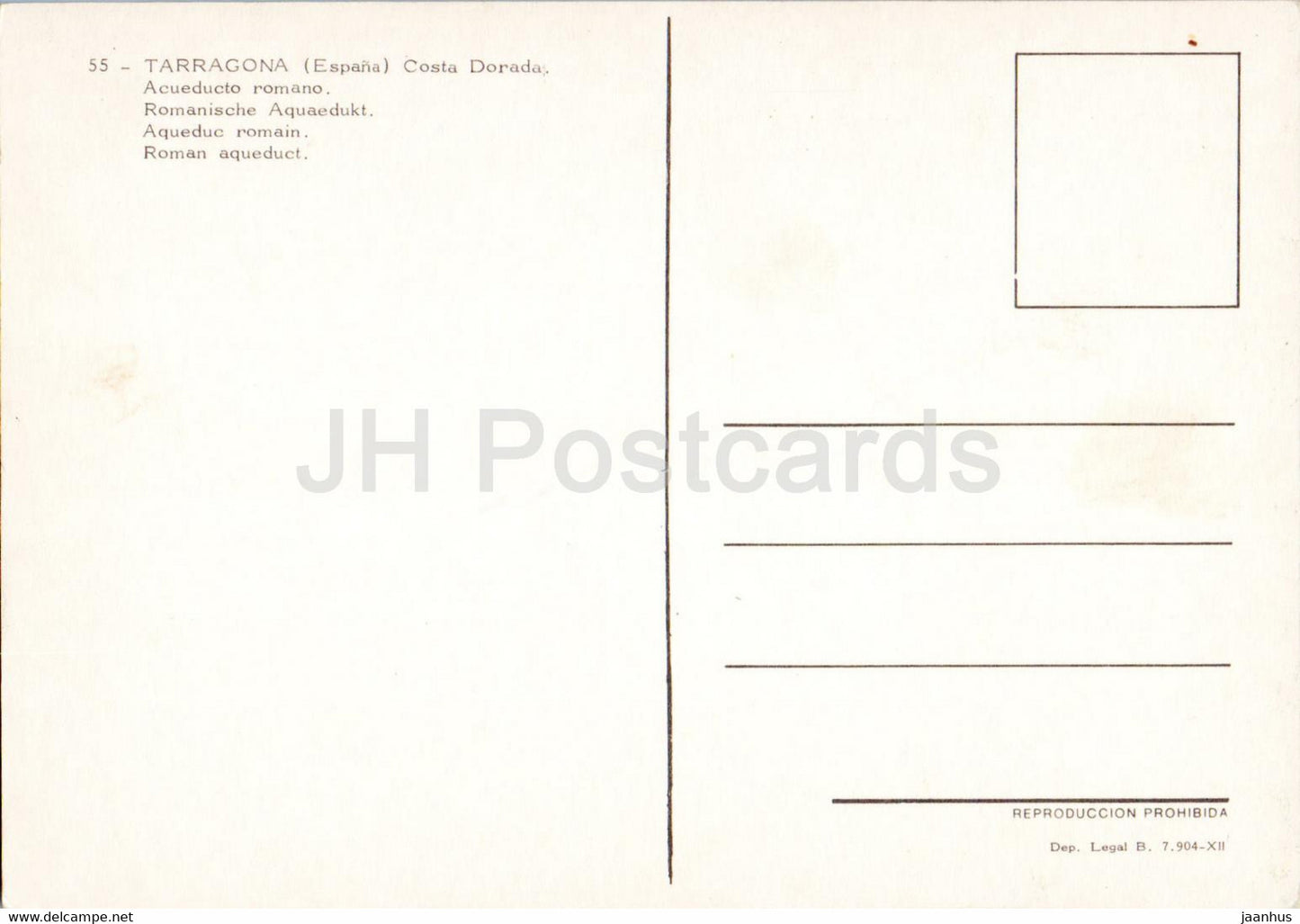 Tarragone - Costa Dorada - Acueducto romano - Aqueduc romain - monde antique - 55 - Espagne - inutilisé