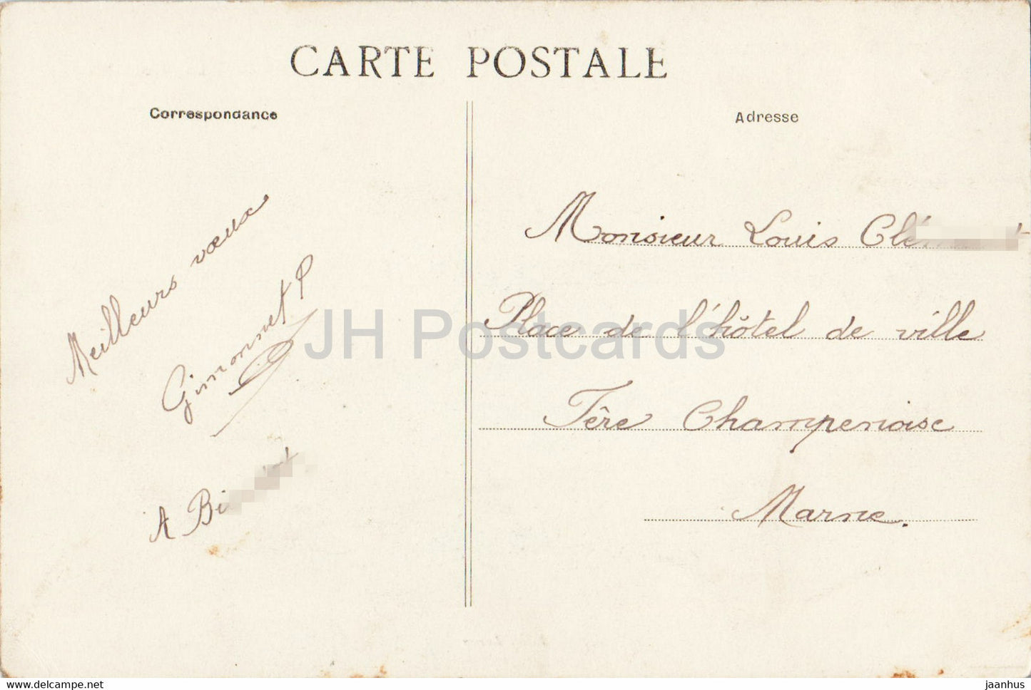 Cuis - Les Roualles - old postcard - 1912 - France - used