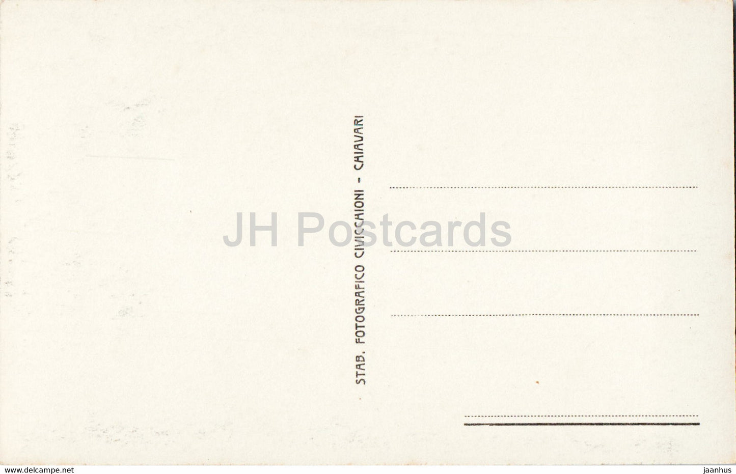 S Margherita Ligure - Giardini - 5627 - old postcard - Italy - unused