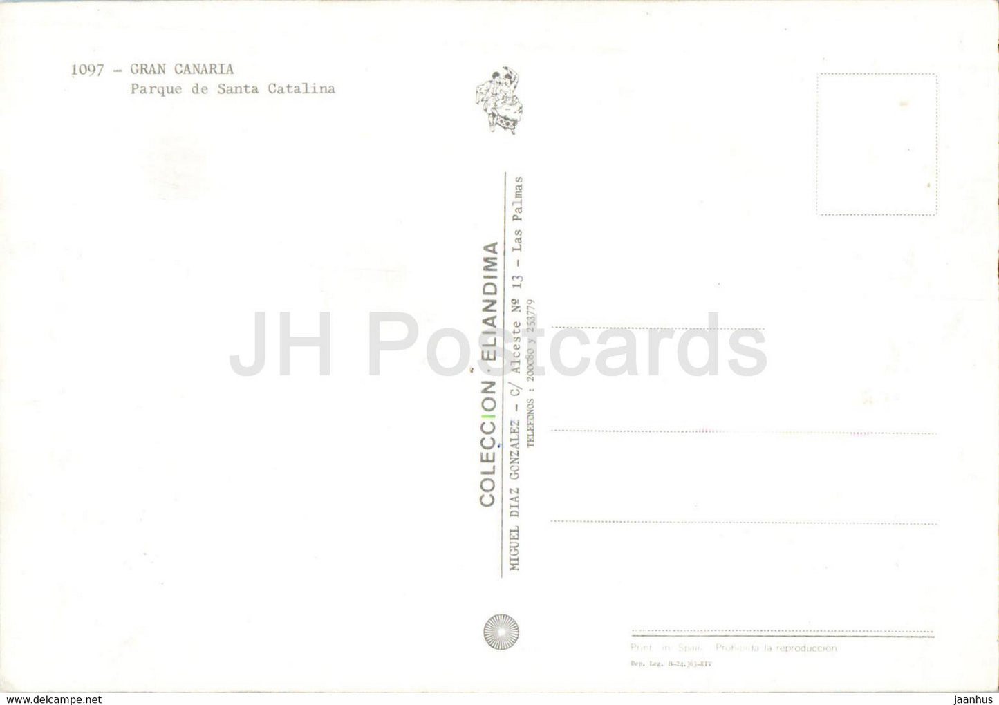 Gran Canaria - Parque de Santa Catalina - 1097 - Espagne - inutilisé