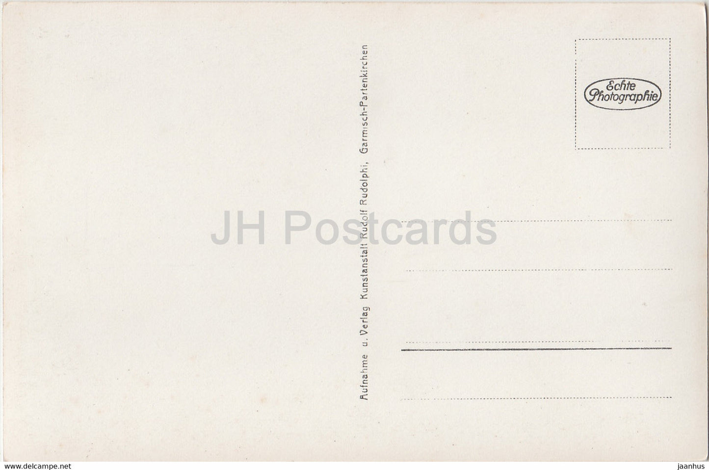 Partenkirchen - Floriansplatz - 319 - old postcard - Germany - unused