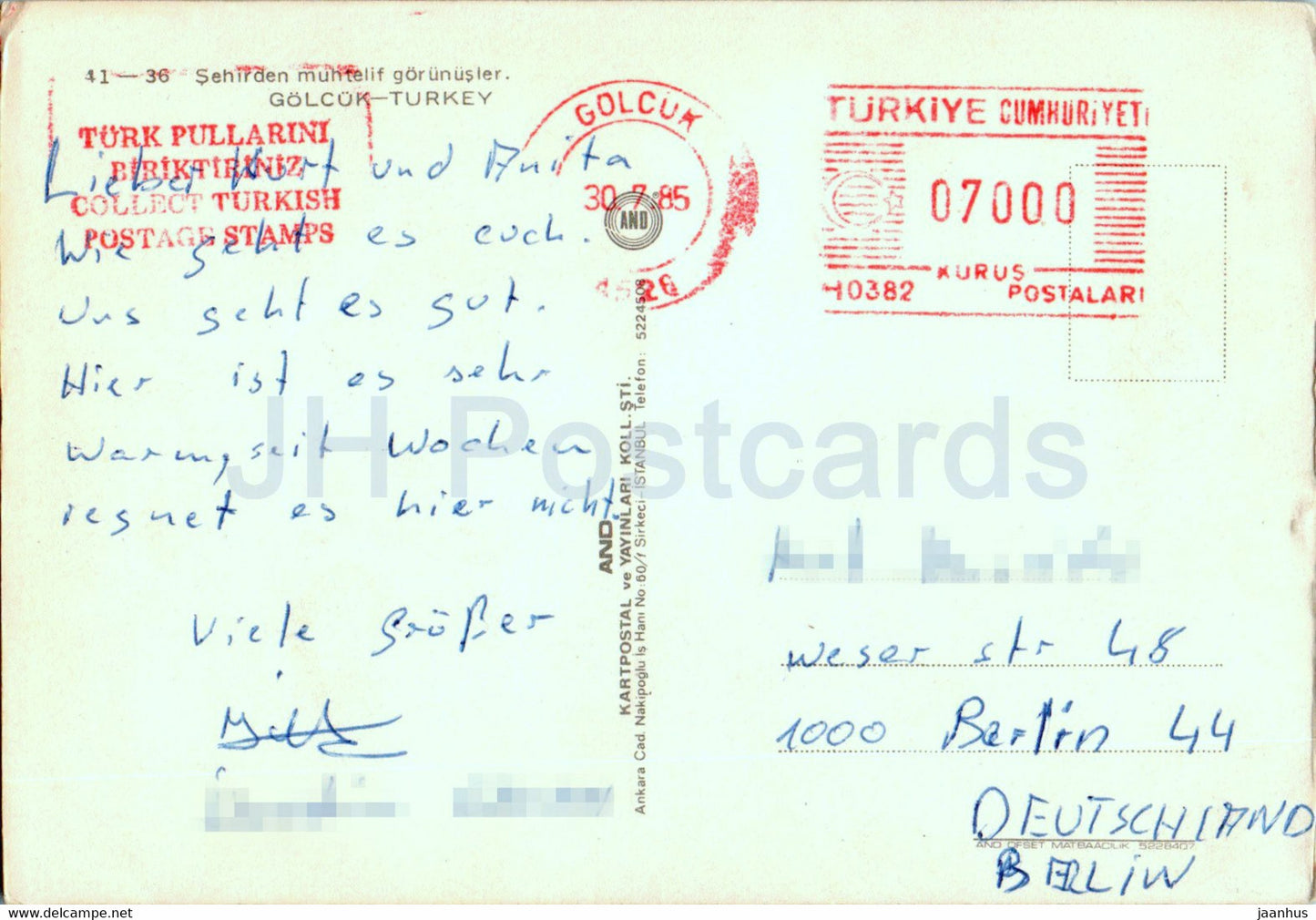 Golcuk - multiview - 41-36 - 1985 - Turkey - used