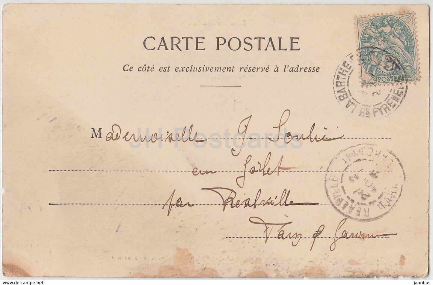 Le Lac d'Aumar - Et le Neouvielle - 26 - Les Pyrenees - old postcard - France - used