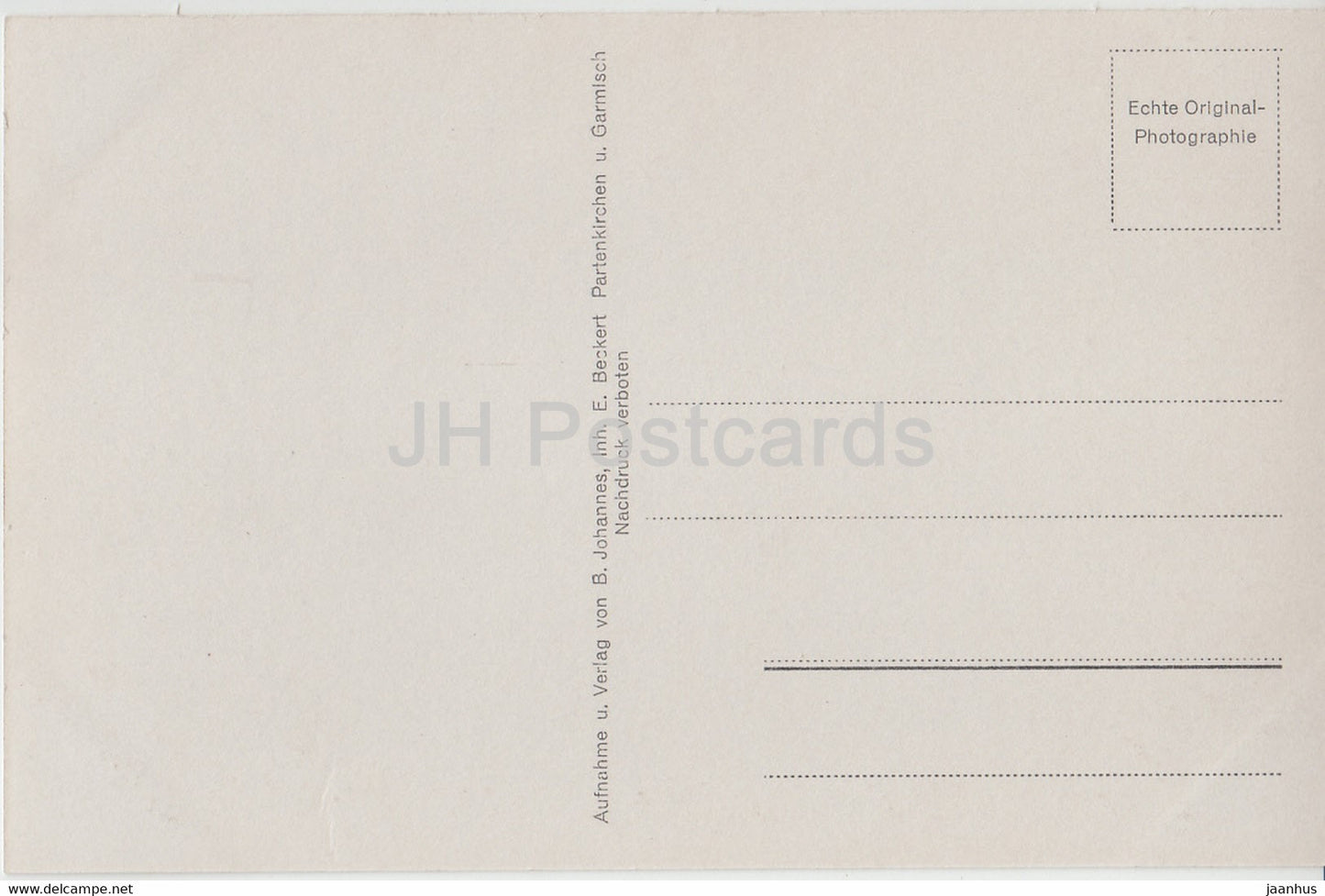 Wank 1780 m - Talblick - 727 - Germany - unused