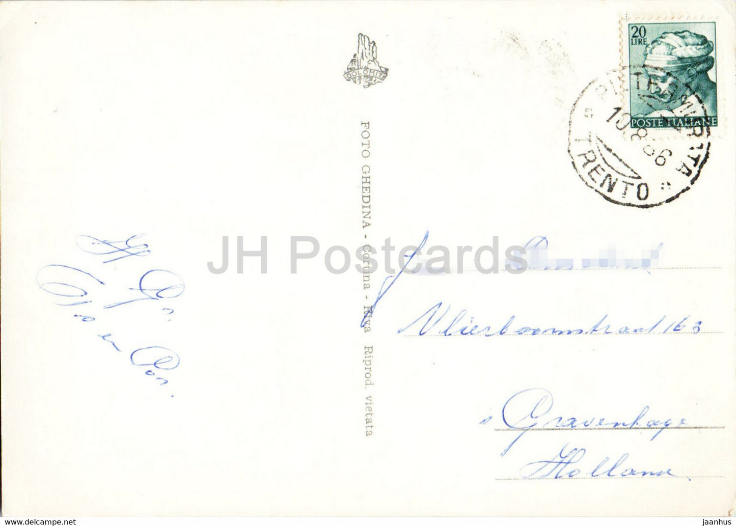 Vigo di Fassa - Chiesa di S Giuliana - Il Catinaccio - Kirche - Italien - gebraucht