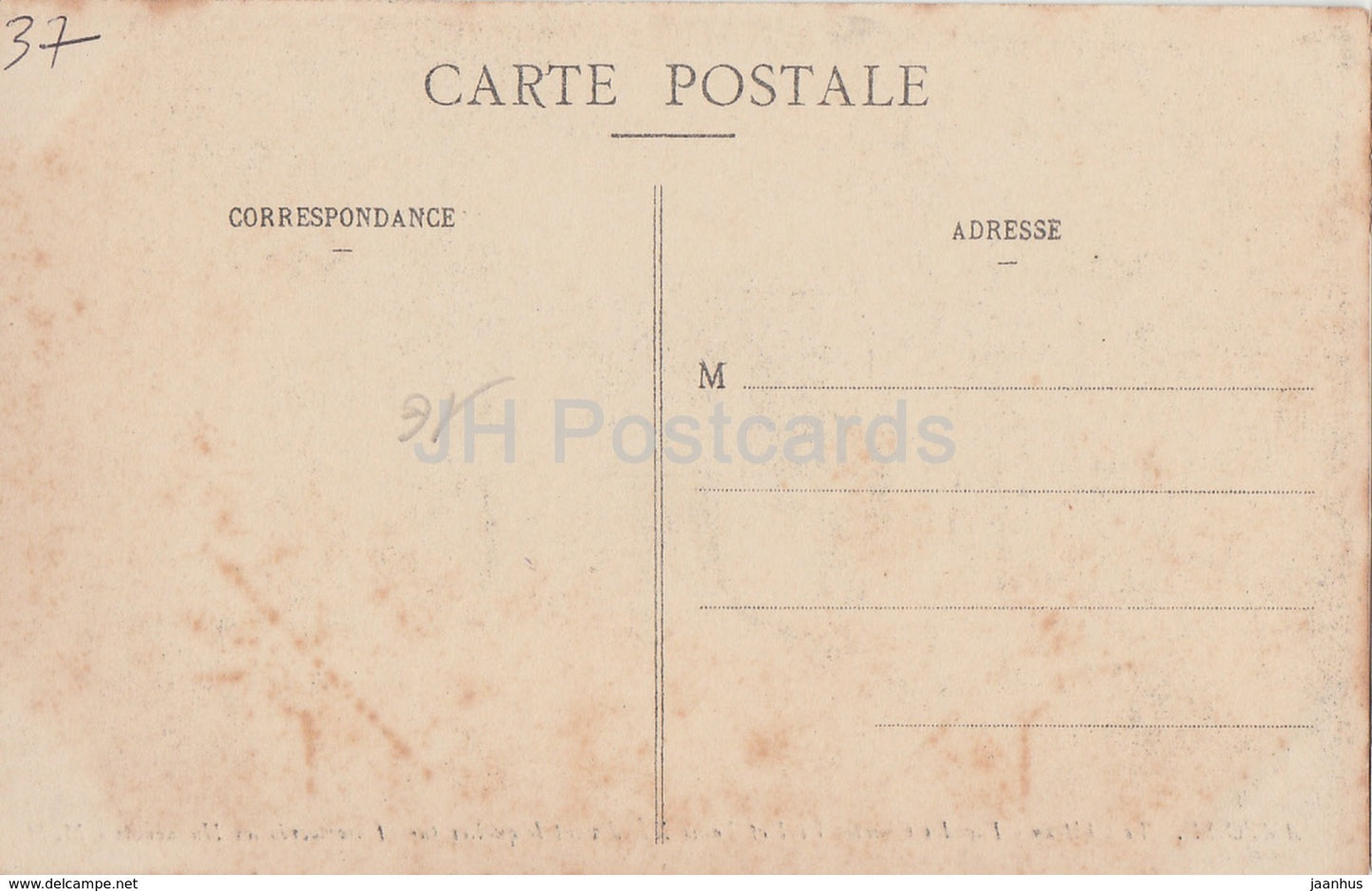 Amboise - Le Chateau - Fassaden von Karl VIII. und Ludwig XII. - Schloss - alte Postkarte - Frankreich - unbenutzt