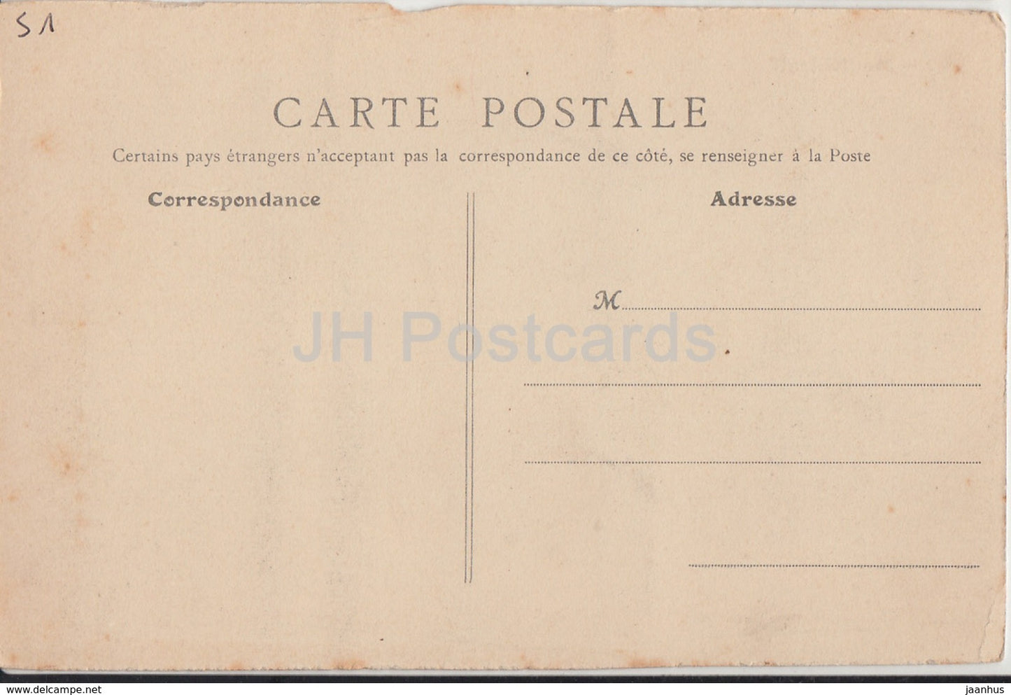 Montmirail - Le Chateau - Schloss - 3 - alte Postkarte - Frankreich - unbenutzt