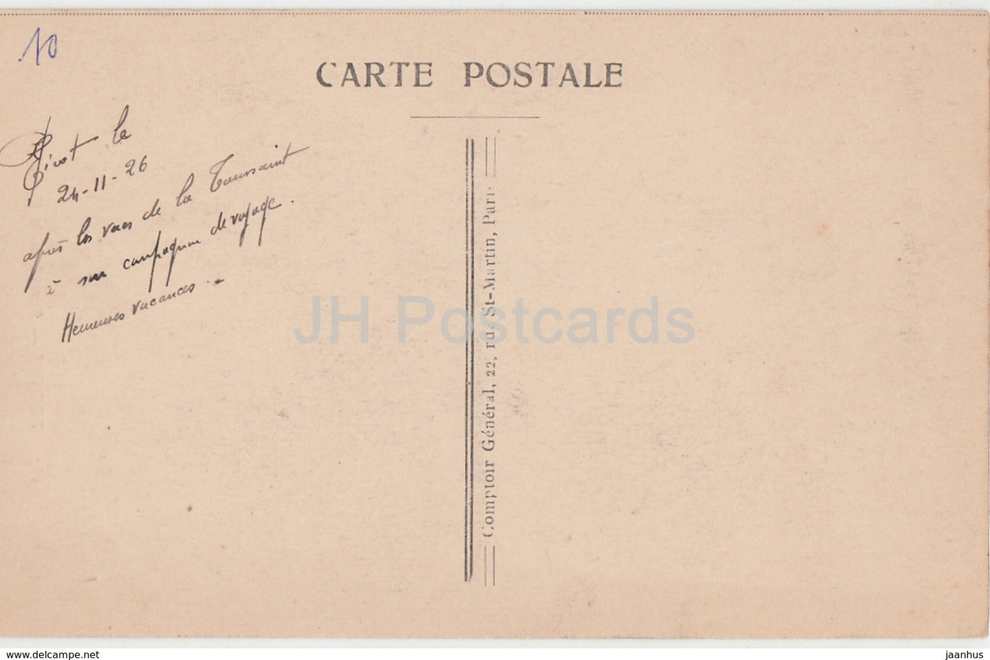 Troyes - Portail de la Cathedrale - cathedral - 287 - 1926 - old postcard - France - used