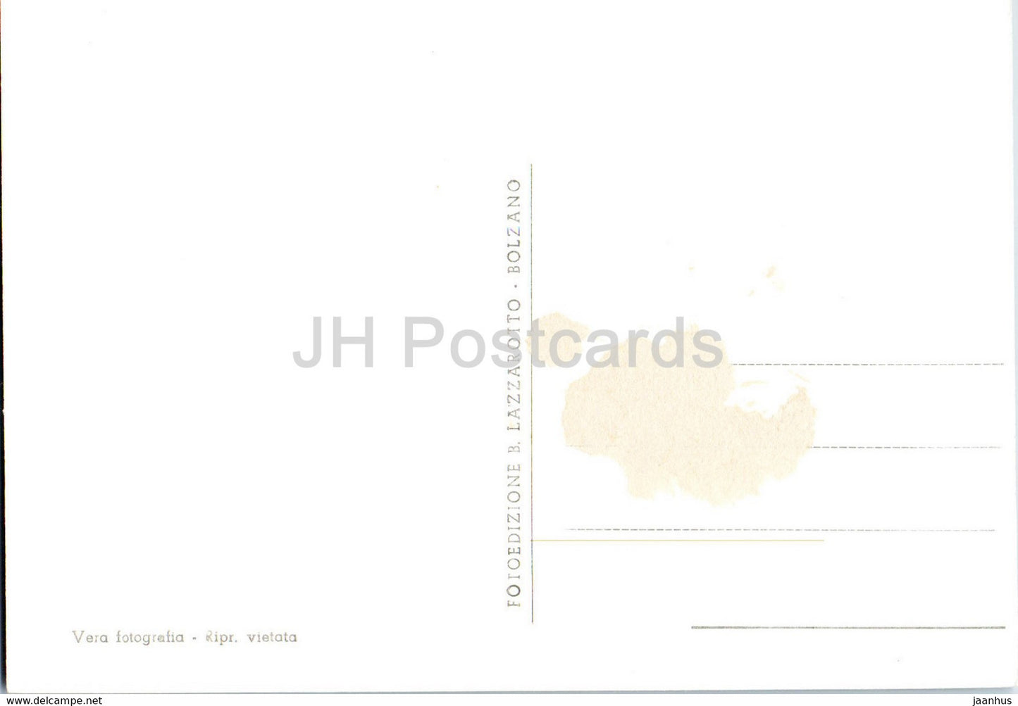 Moena di Fassa 1200 m - Dolomiti - old postcard - Italy - used