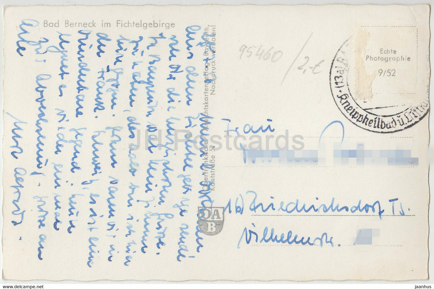 Bad Berneck im Fichtelgebirge - Germany - used