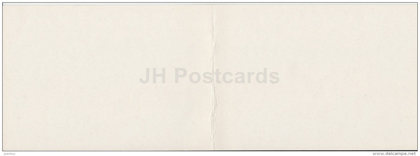 Mother´s Day Greeting Card by R. Lukk - flowers - 1988 - Estonia USSR - unused - JH Postcards