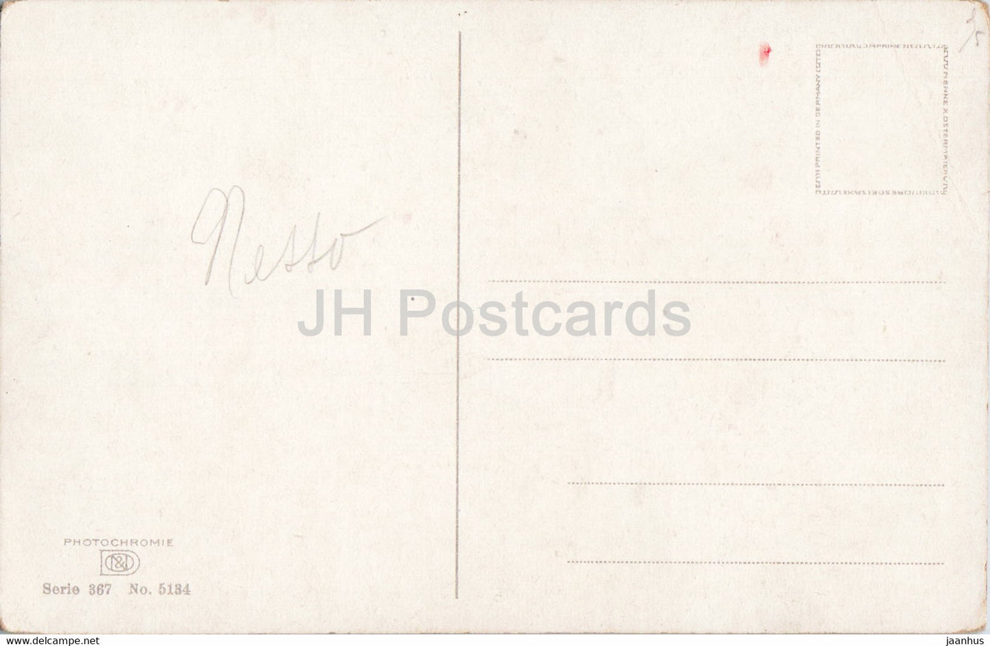 Stadtansicht - Photochromie - Serie 367 - 5134 - alte Postkarte - unbenutzt