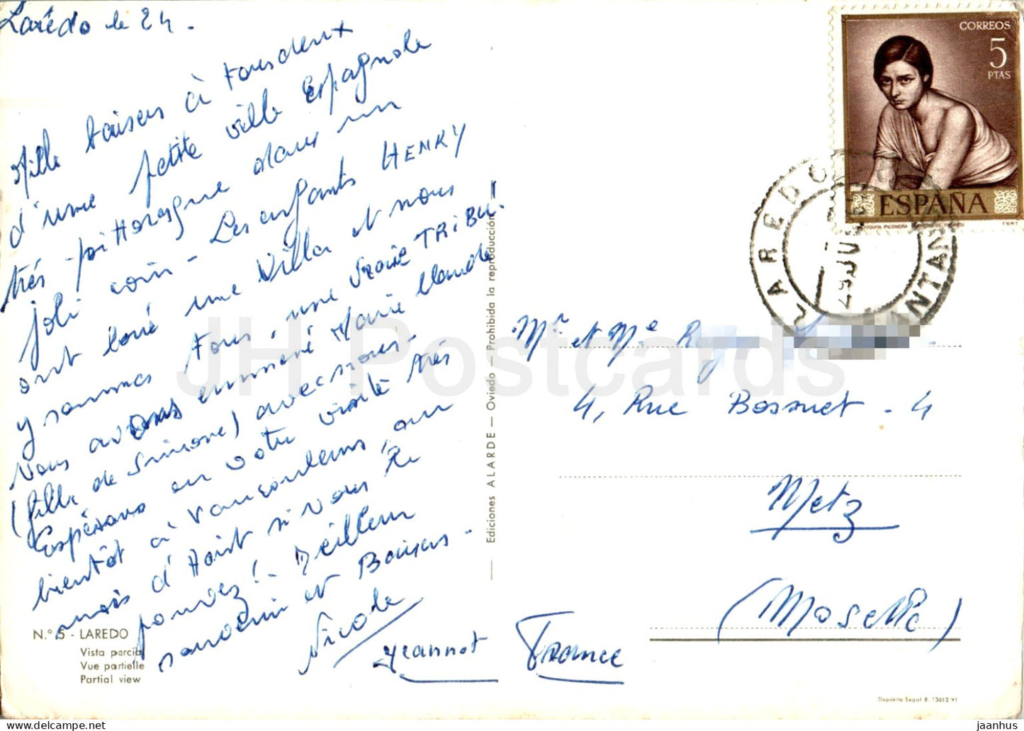 Laredo - Vista parcial - Partial view - 5 - Spain - used