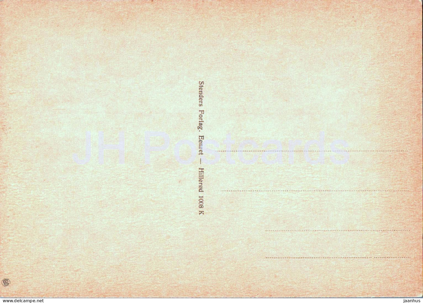 Hillerod - Schloss Frederiksborg - Schloss - 1008 - alte Postkarte - Dänemark - unbenutzt