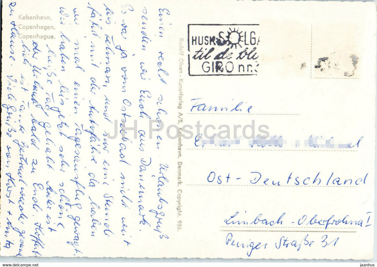 Hilsen fra Kobenhavn – Kopenhagen – Stadtansichten – Dänemark – gebraucht