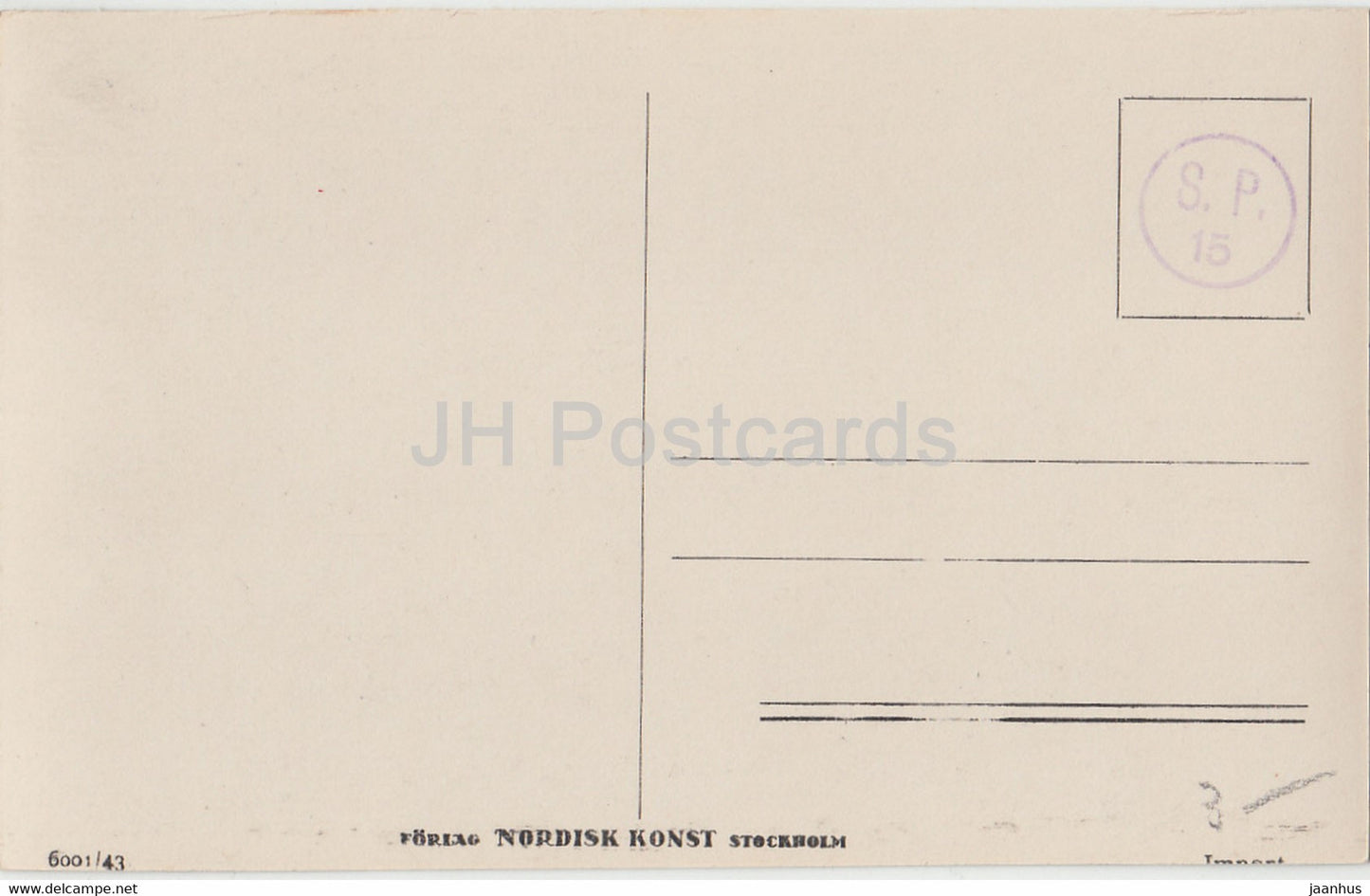 Göteborg - Motiv fran Slottsskogen - alte Postkarte - Schweden - unbenutzt