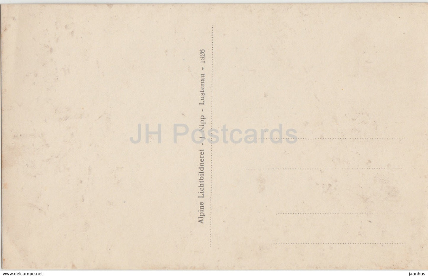 Alploch - Wasserfall - waterfall - 207 - old postcard - Austria - unused