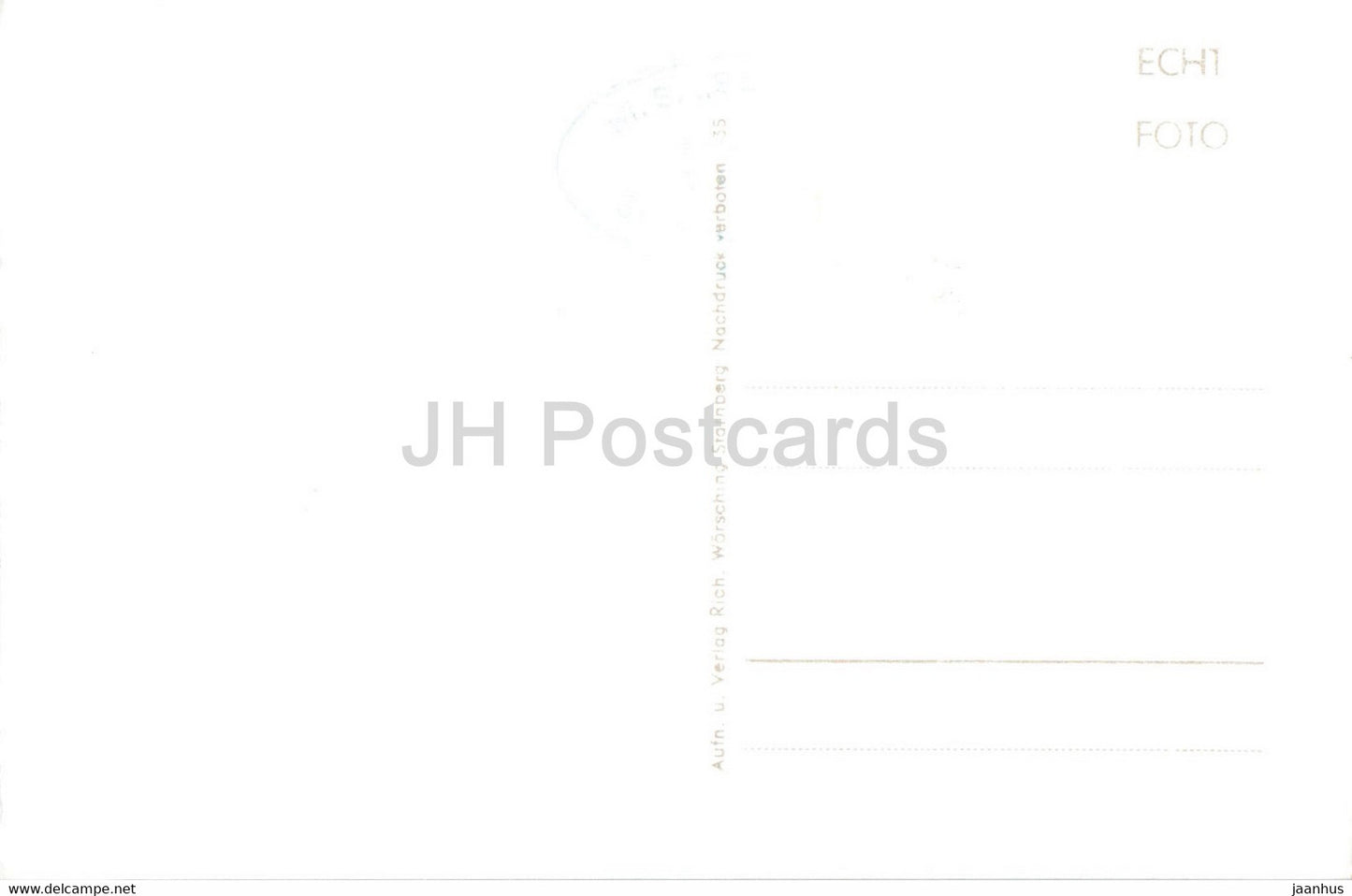 Starnberger See - Panorama mit Karwendel Gebirge und Zugspitze - carte postale ancienne - Allemagne - inutilisée