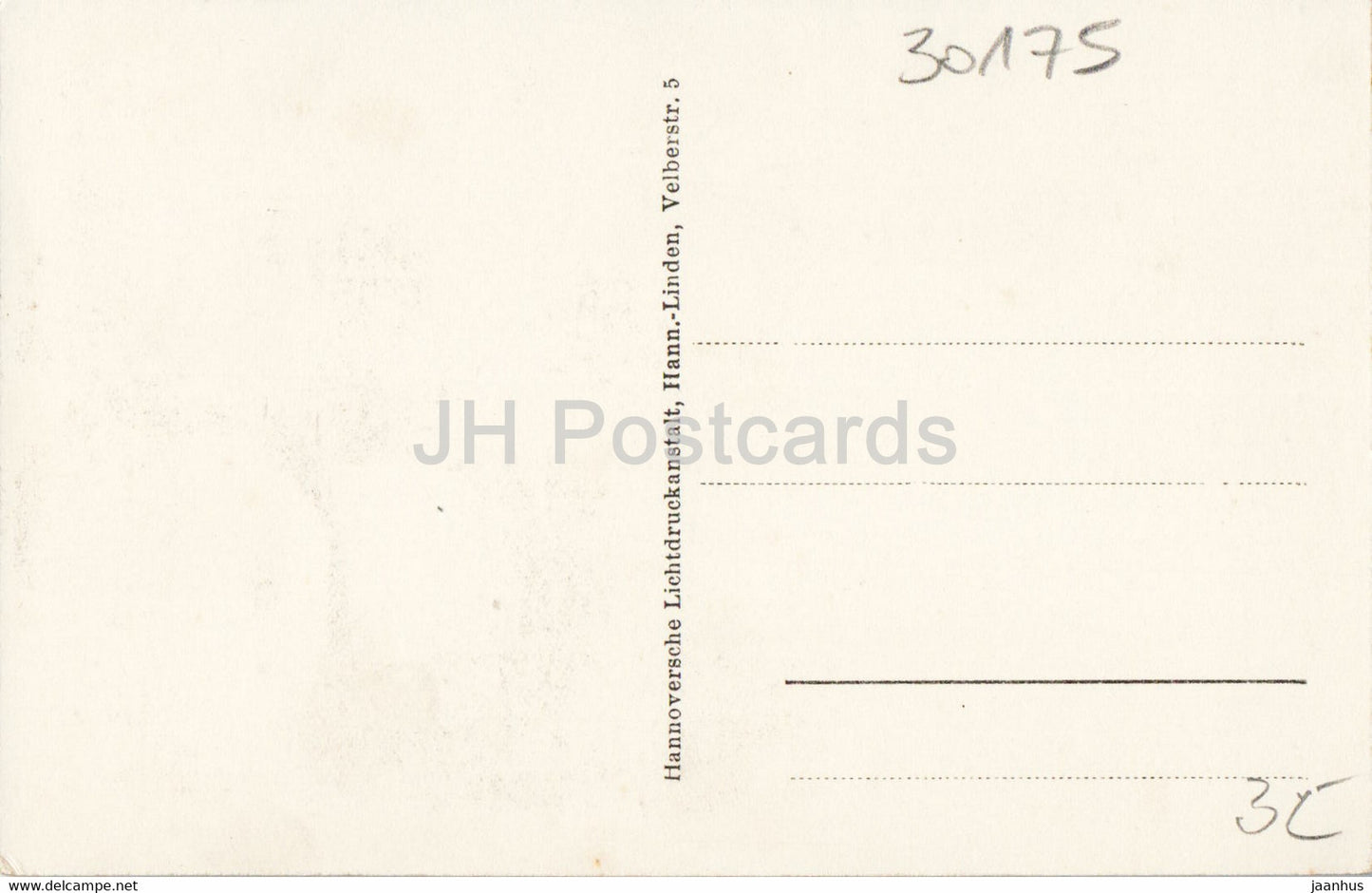 Hannover - Herrenhausen - Große Fontane - Strahlhöhe 67 m - alte Ansichtskarte - Deutschland - ungebraucht