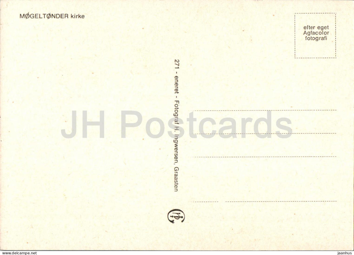 Mogeltonder Kirke - église - 271 - Danemark - inutilisé