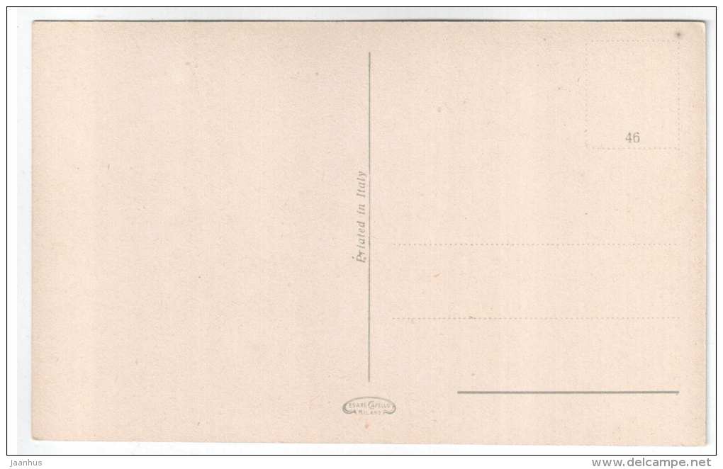 Circo Massimo , Ultima Preghiera - lion - Rome - Italy - 46 Cesare Capello - old postcard - unused - JH Postcards