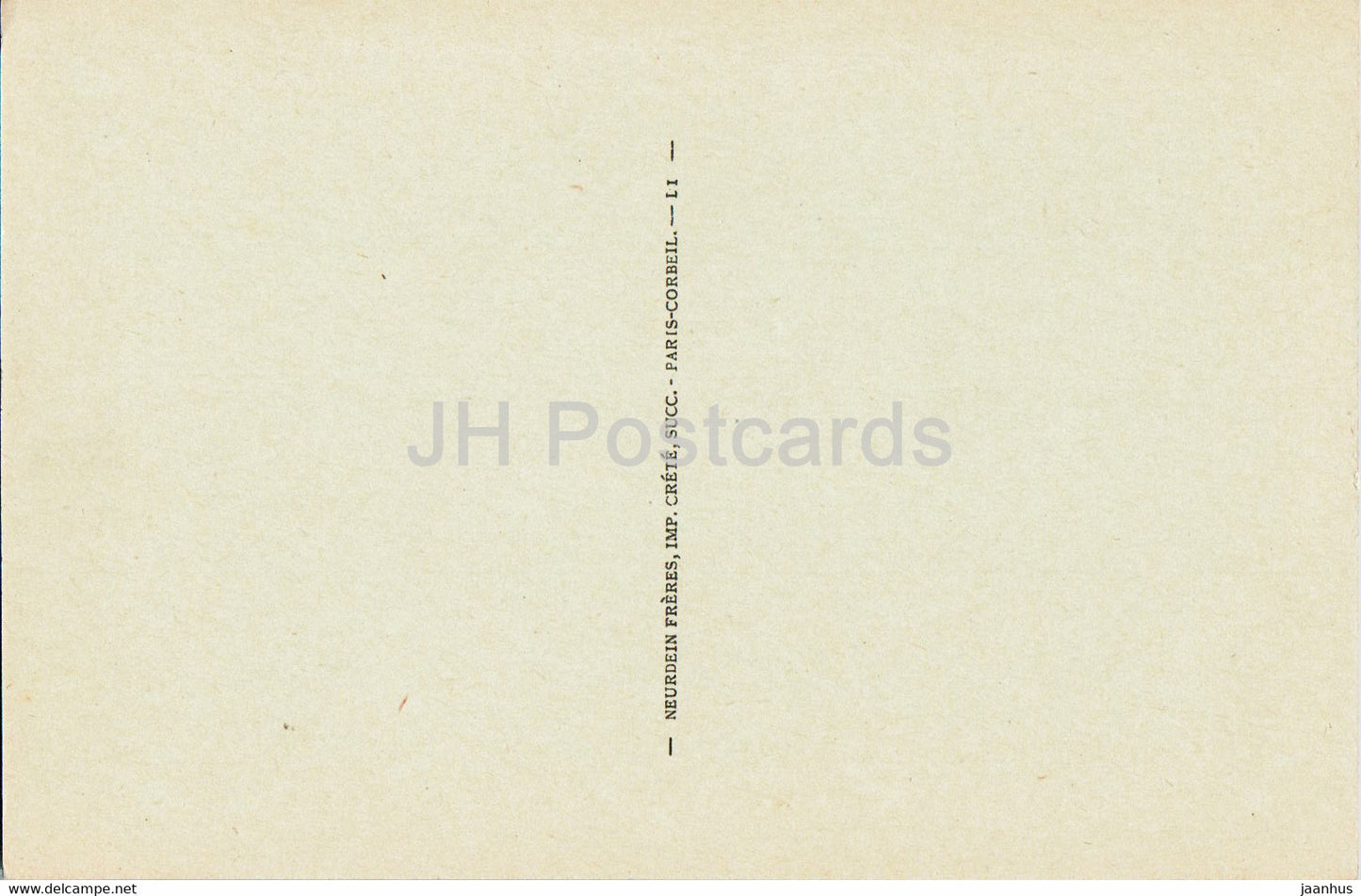 Parc du Chateau de Chantilly - La Salle du Jeu de Paume - Tennis Court Hall - 38 castle - old postcard - France - unused