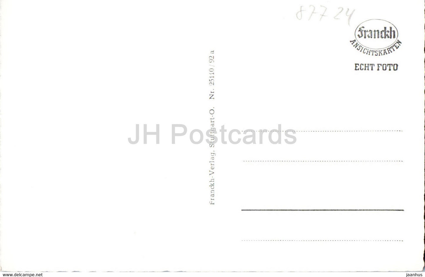 Ottobeuren - Basilika mit Kloster - old postcard - Germany - unused