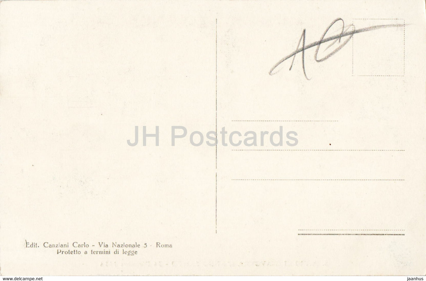 Roma - Rom - SS Pio XI Inaugura L' Anno Santo 24 Dicembre 1924 - alte Postkarte - Italien - unbenutzt