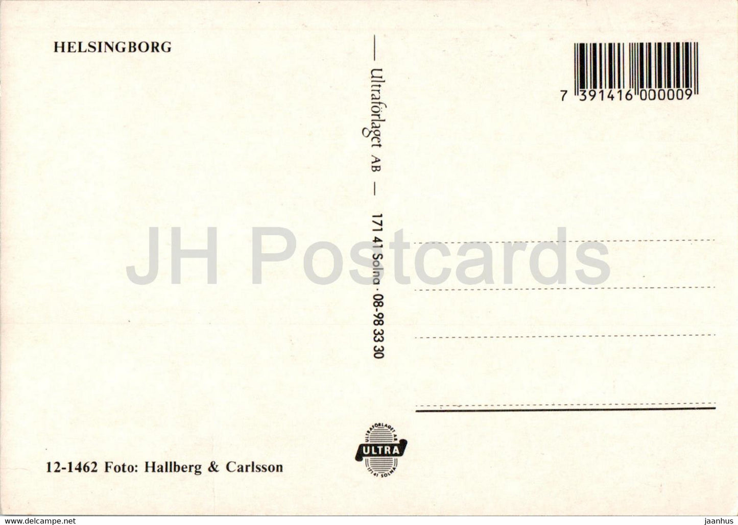 Halsning fran Helsingborg - Multiview - Schweden - unbenutzt