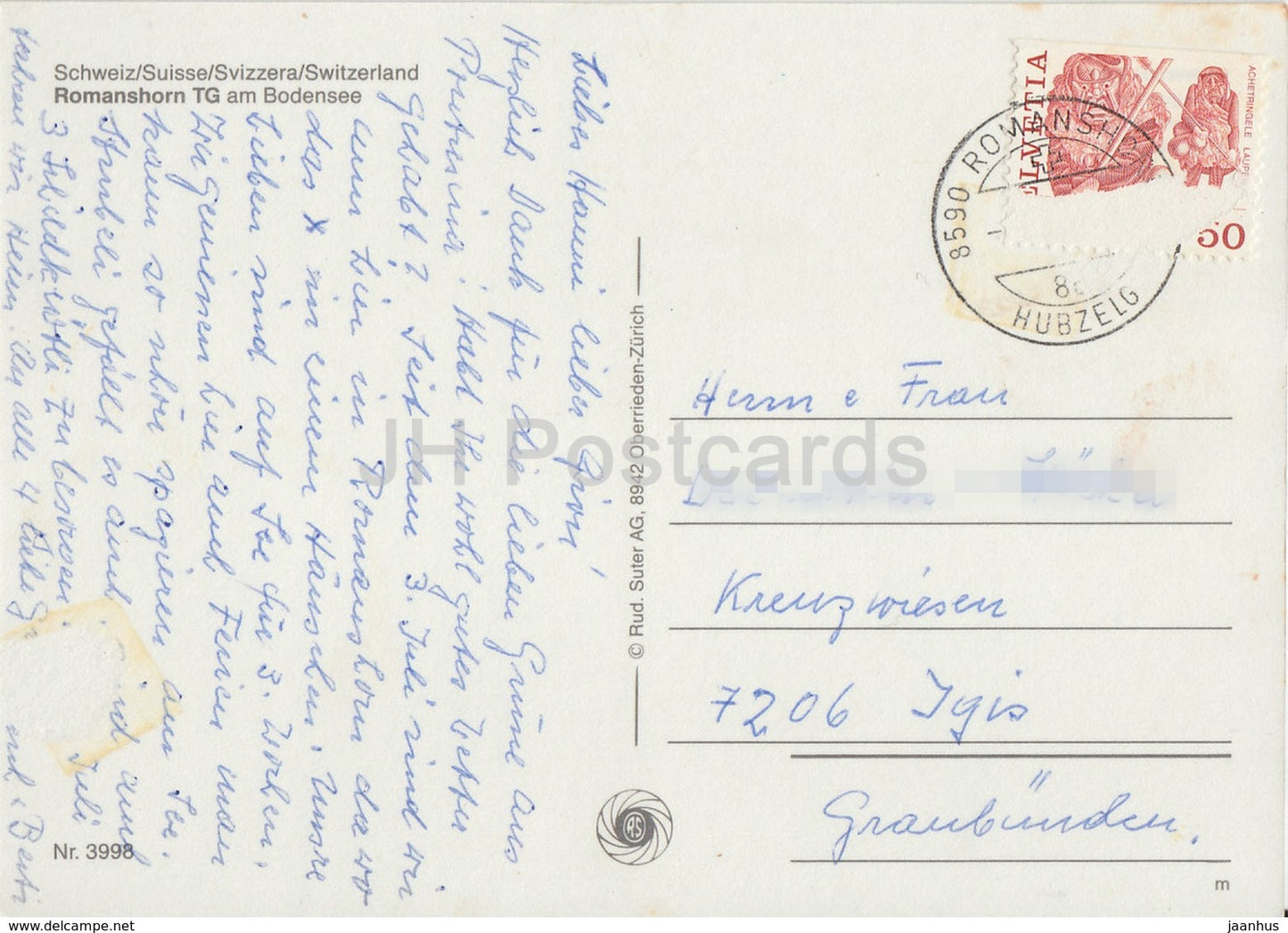 Romanshorn am Bodensee - ferry - 3998 - Switzerland - used