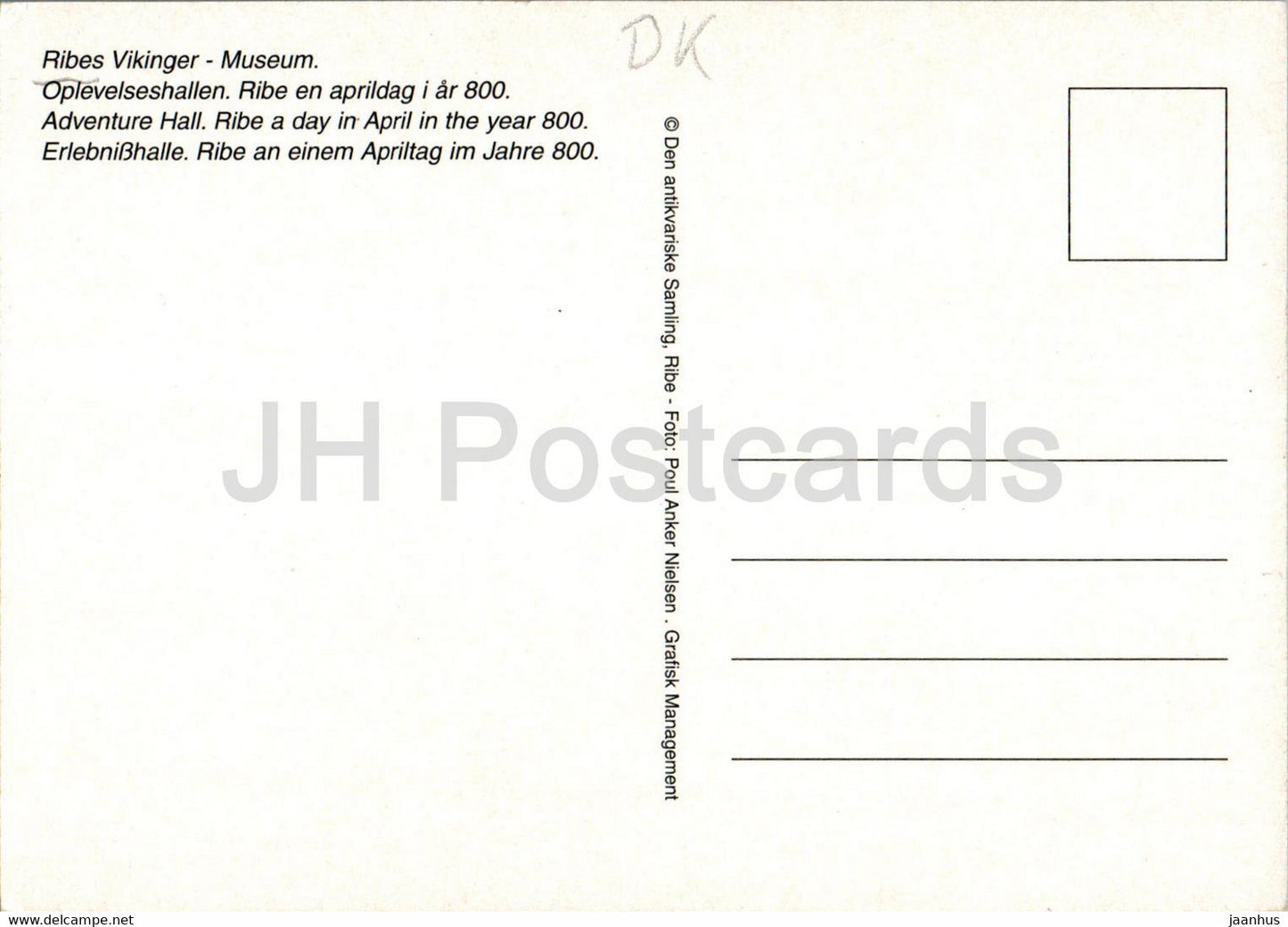 Ribes Vikinger Museum - Oplevelseshallen - adventure hall - ship - Denmark - unused