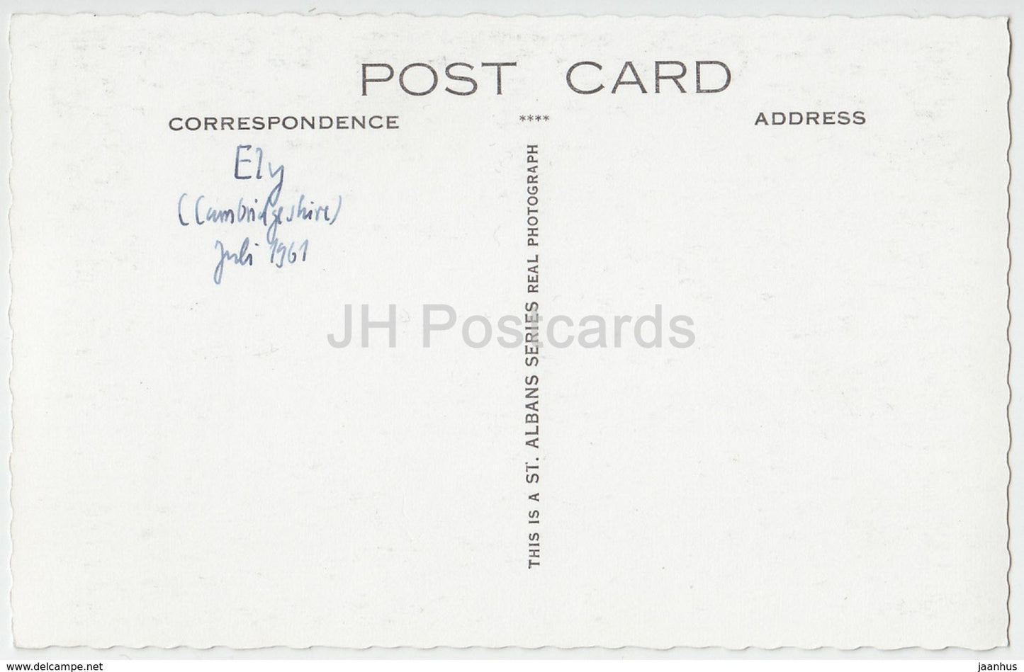 Ely Cathedral - 6652 - 1961 - United Kingdom - England - used