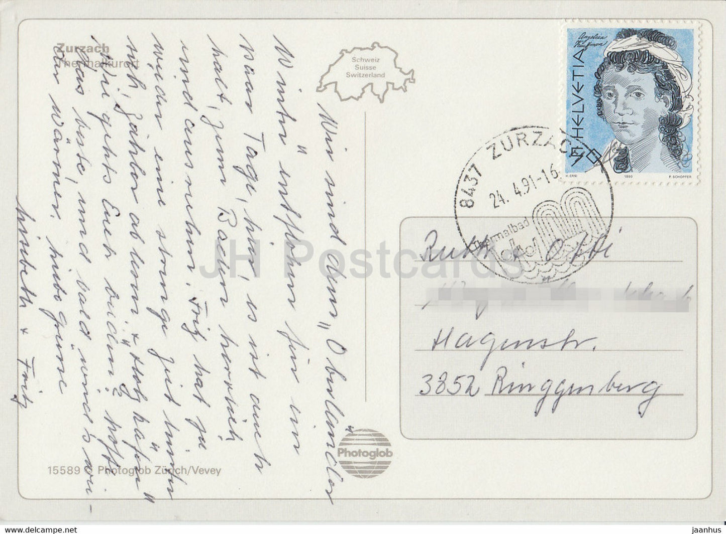 Gruezi - Bad Zurzach - Thermalkurort - multiview - 15589 - 1991 - Suisse - d'occasion