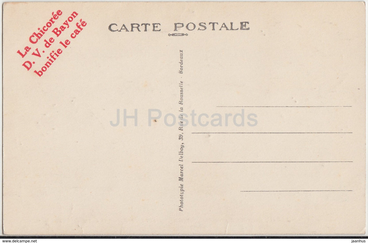 Le Molleau - Environs d'Arcachon - Bord du Bassin et Clair de Lune - old postcard - France - unused