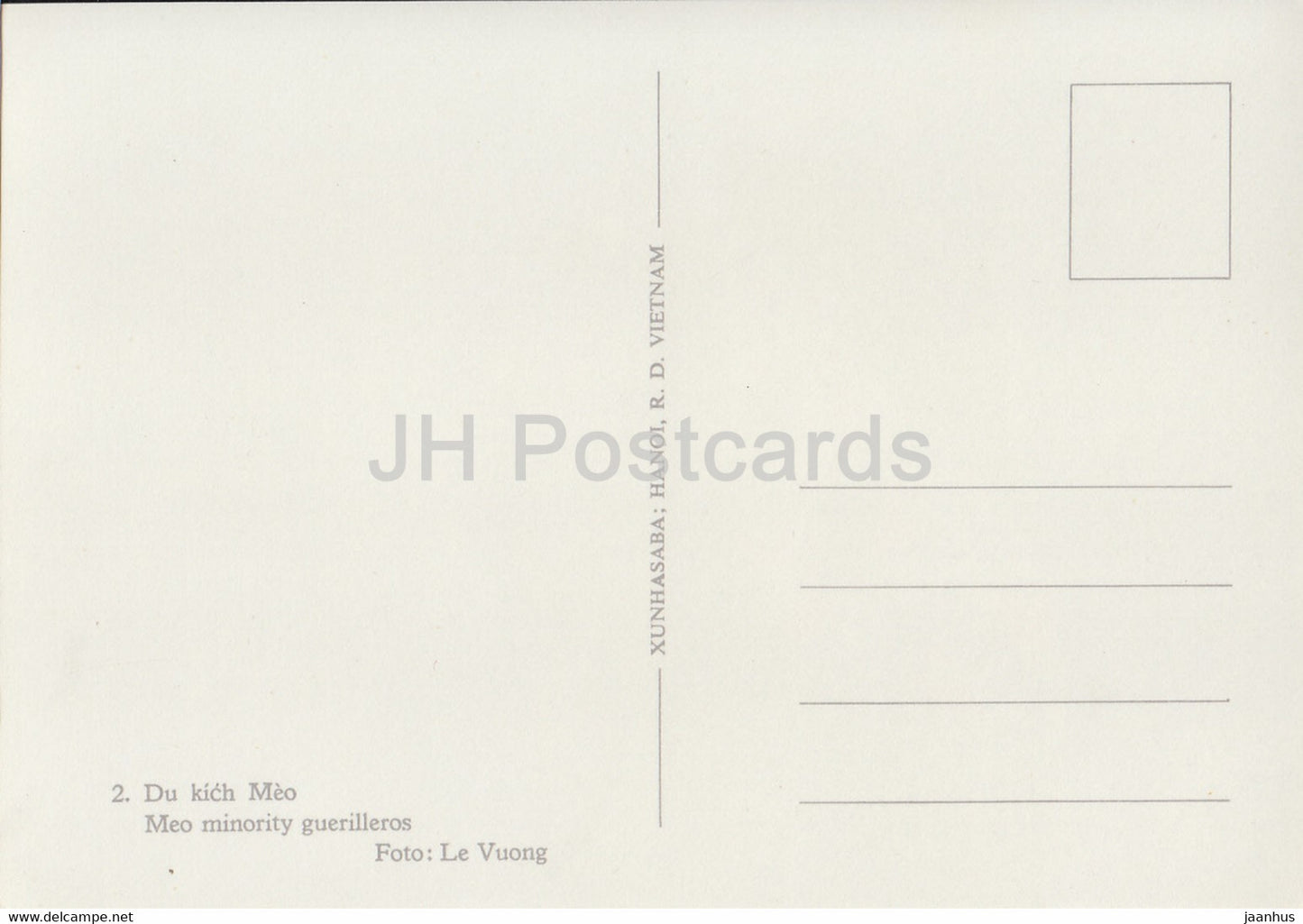 Some Aspects of Vietnam - Meo minority guerilleros - military - Vietnam - unused