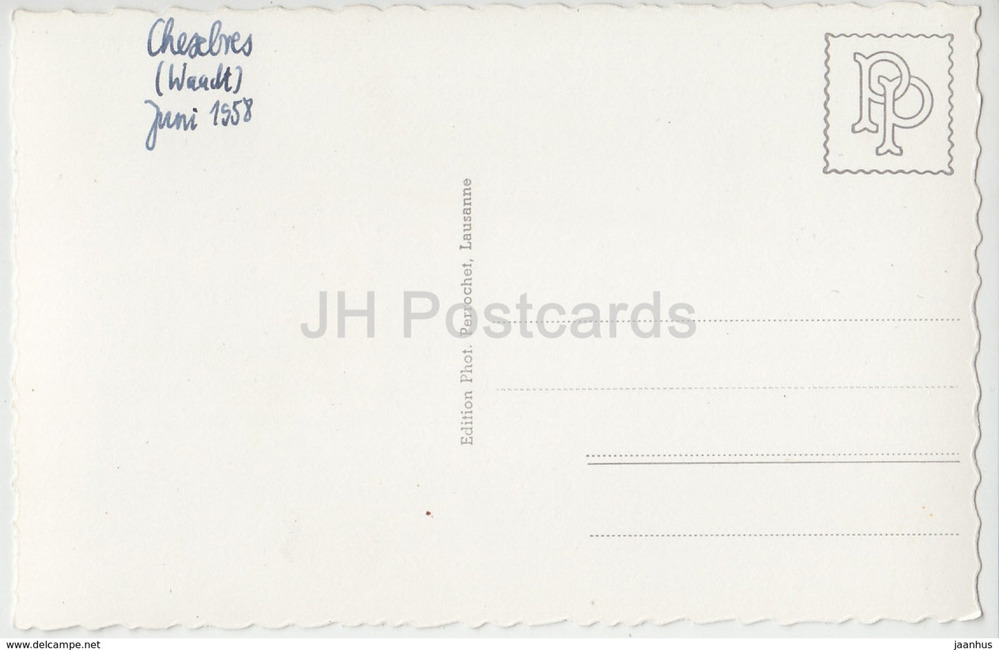 Chexbres - Balcon du Leman - 5322 - Schweiz - 1958 - gebraucht