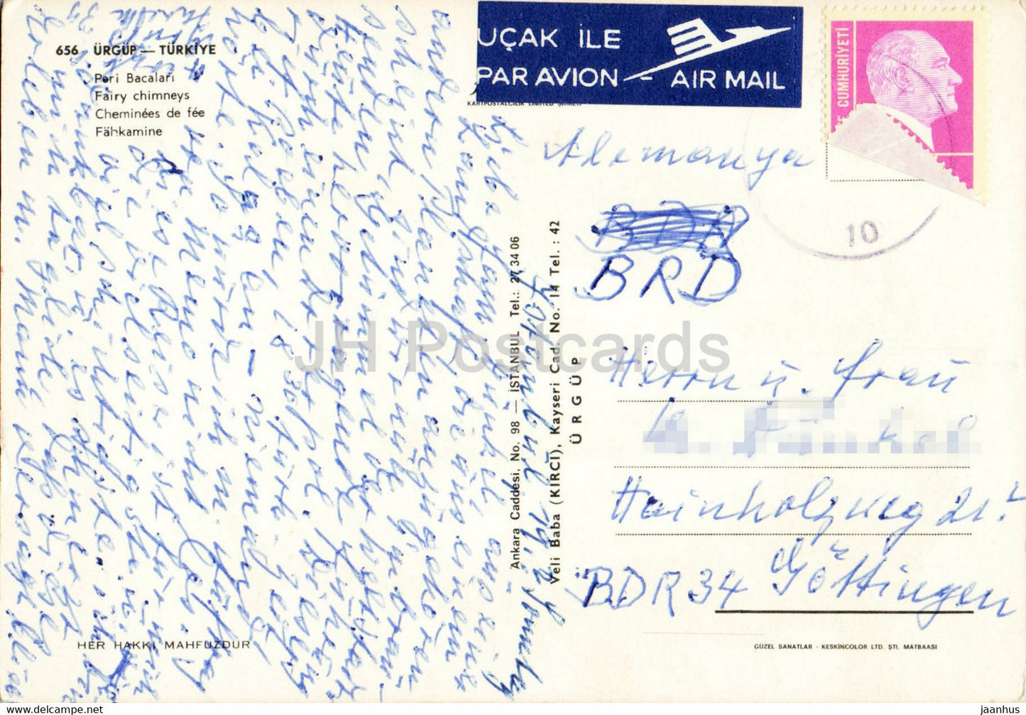 Fairy Chimneys - Urgup - 656 - Turkey - used