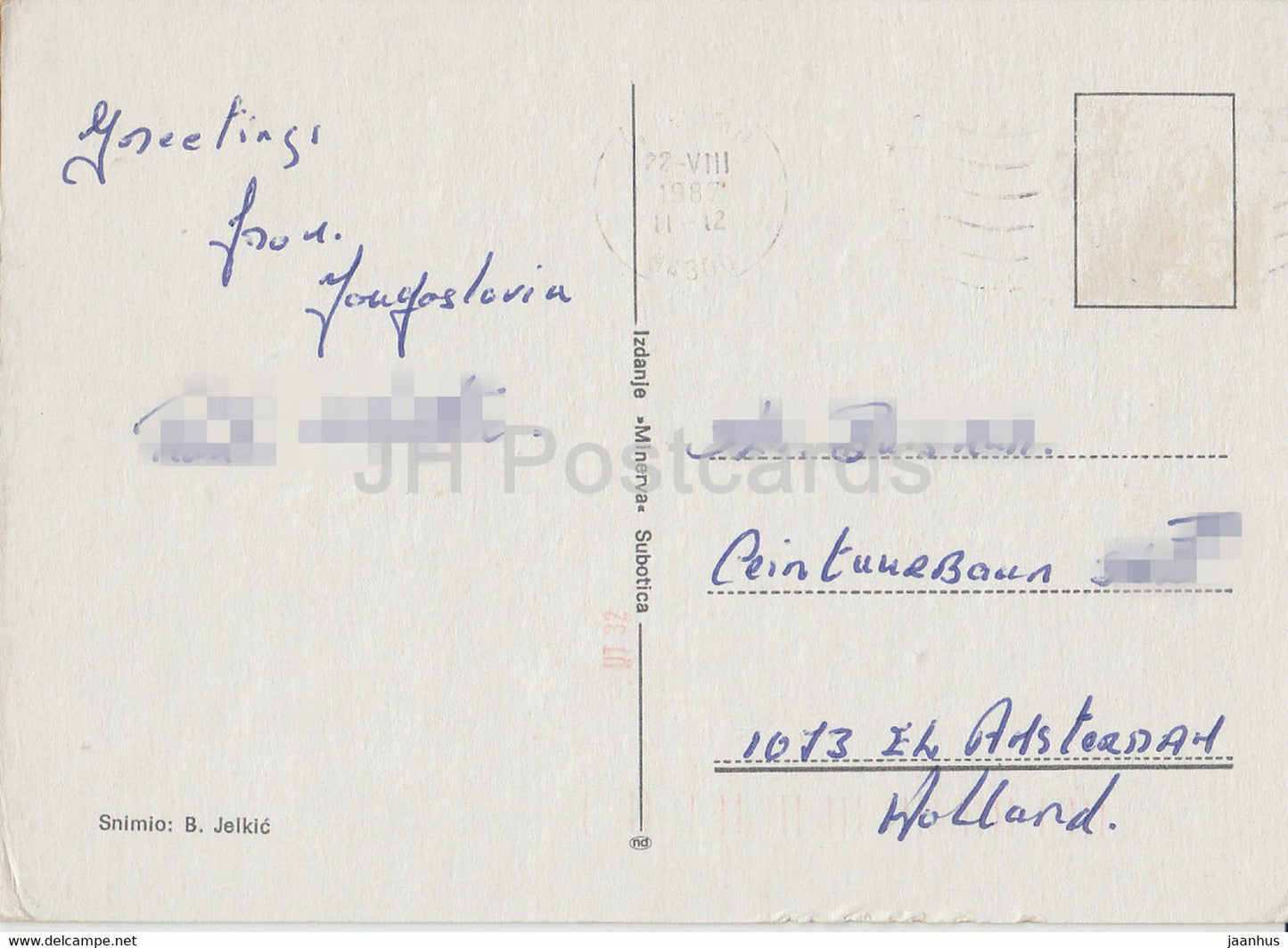 Ivangrad - Pozdrav iz Ivangrada - vues de ville - multiview - 1987 - Yougoslavie Monténégro - utilisé