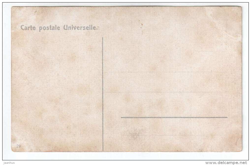 Le Sphinx et la Pyramide de Cheops - camel - old postcard - Egypt - unused - JH Postcards