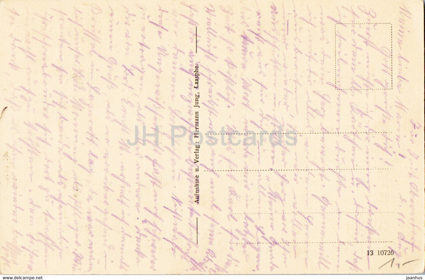 Party aus dem Ilsetal - alte Postkarte - Deutschland - gebraucht