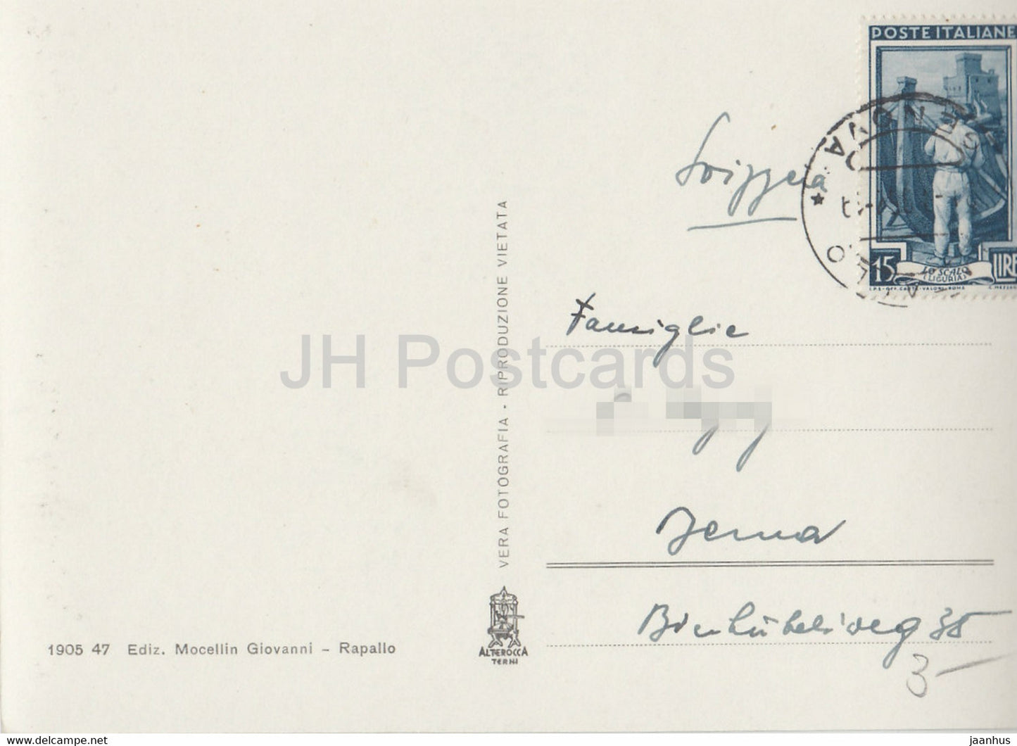 Rapallo - Panorama del Golfo - Italy - used