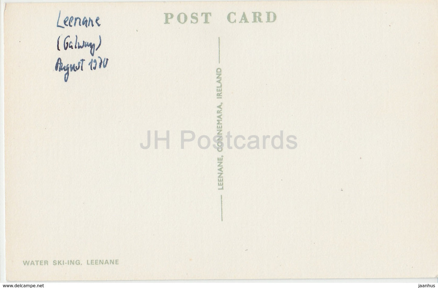 Leenane - Water Skiing - boat - 1970 - Ireland - used